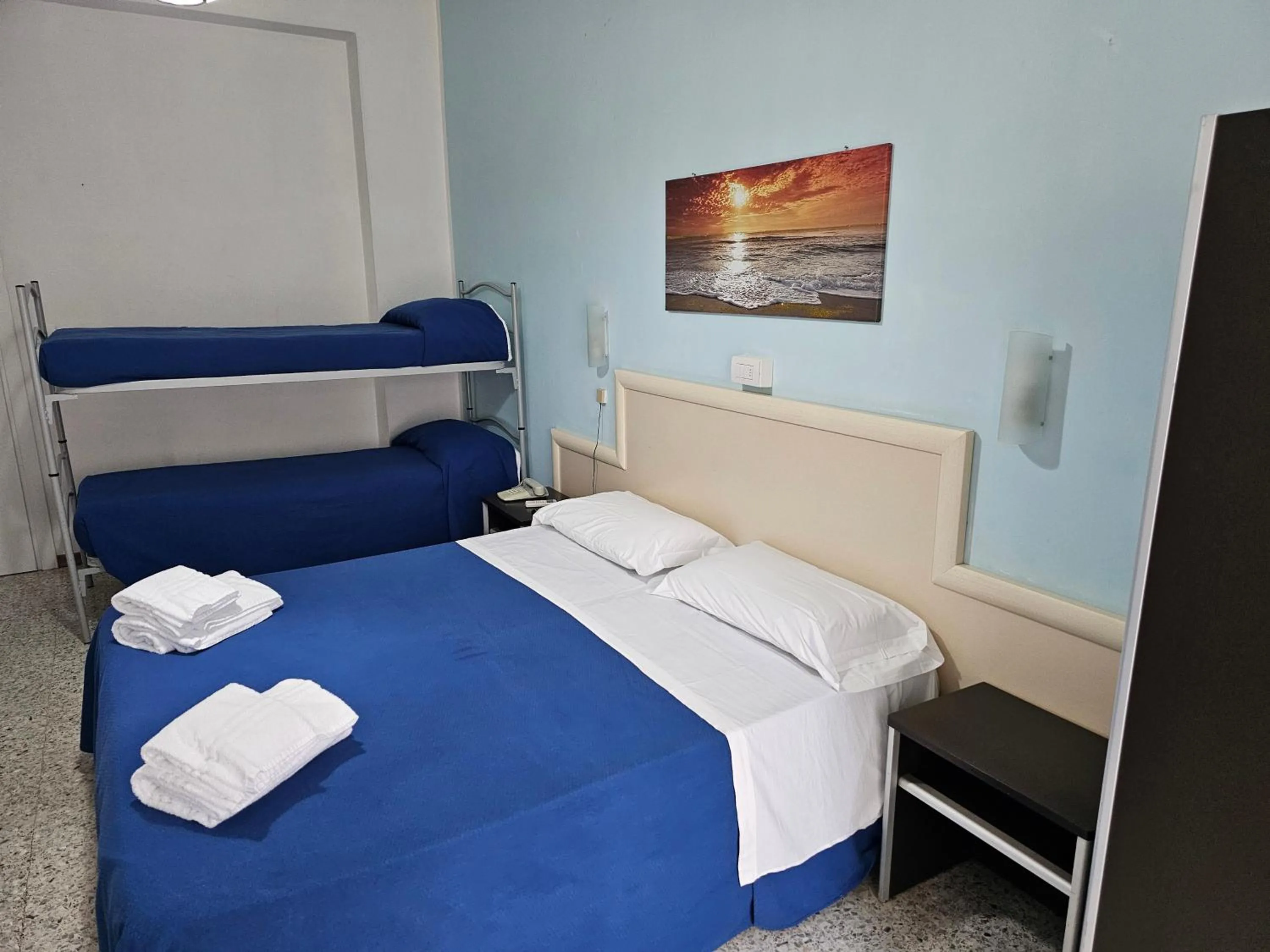 Bed in Hotel Riviera Nuova Gestione