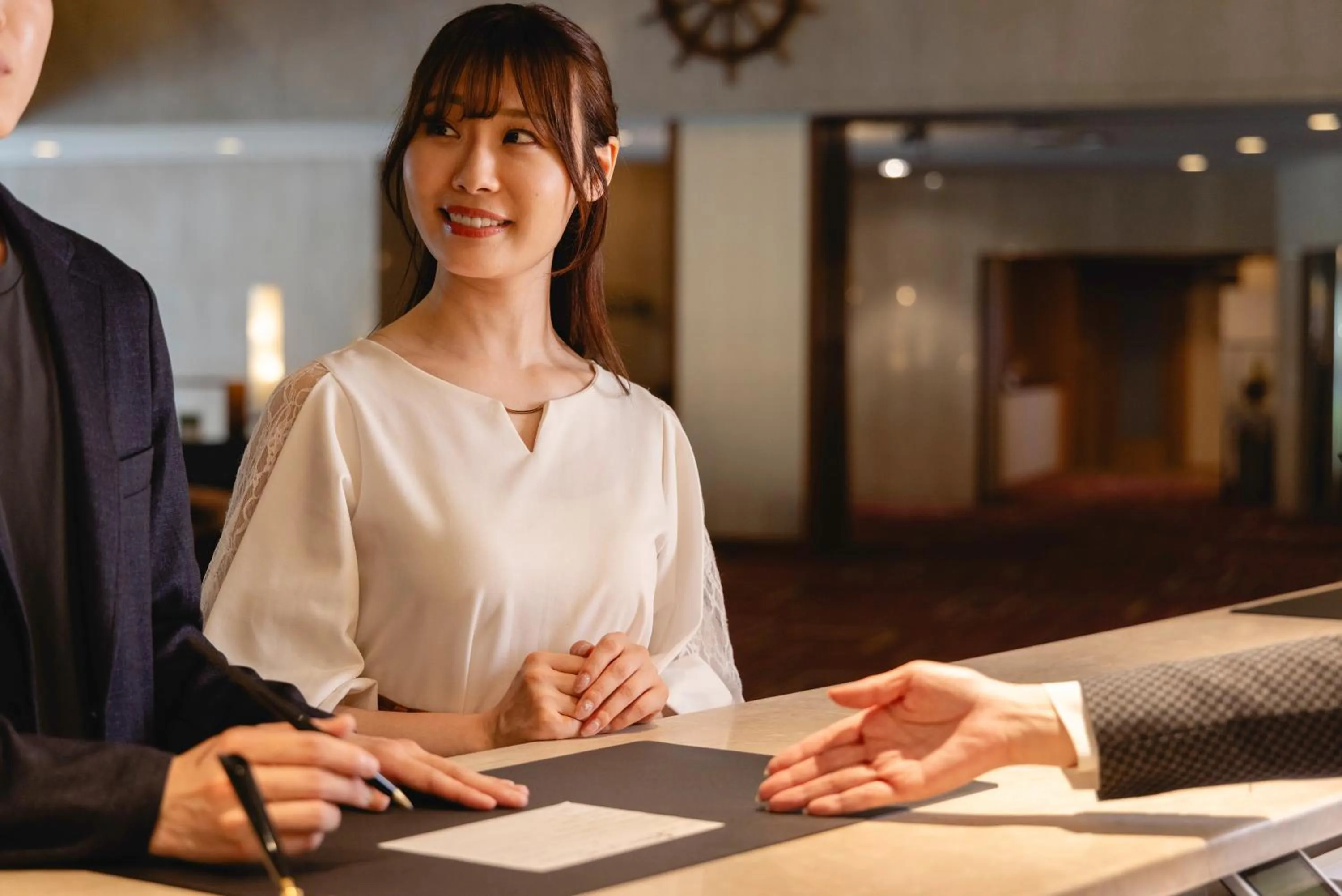 Lobby or reception in Hotel Mariners Court Tokyo