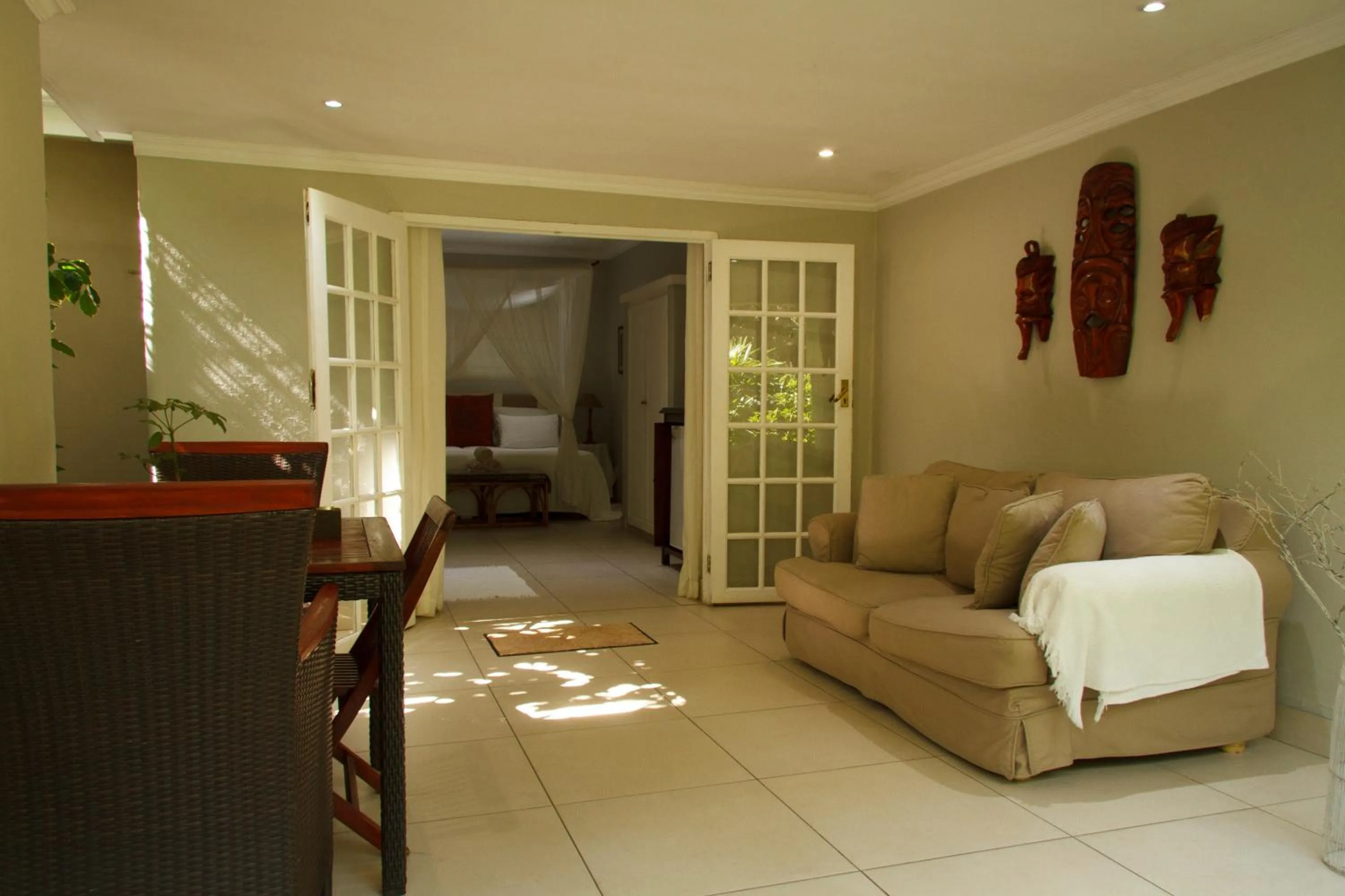 Patio in St Lucia Kingfisher Lodge