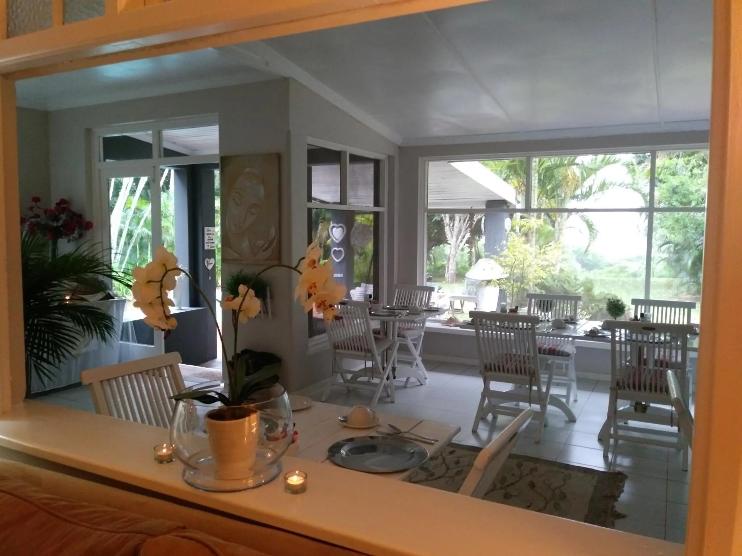 Breakfast in St Lucia Kingfisher Lodge