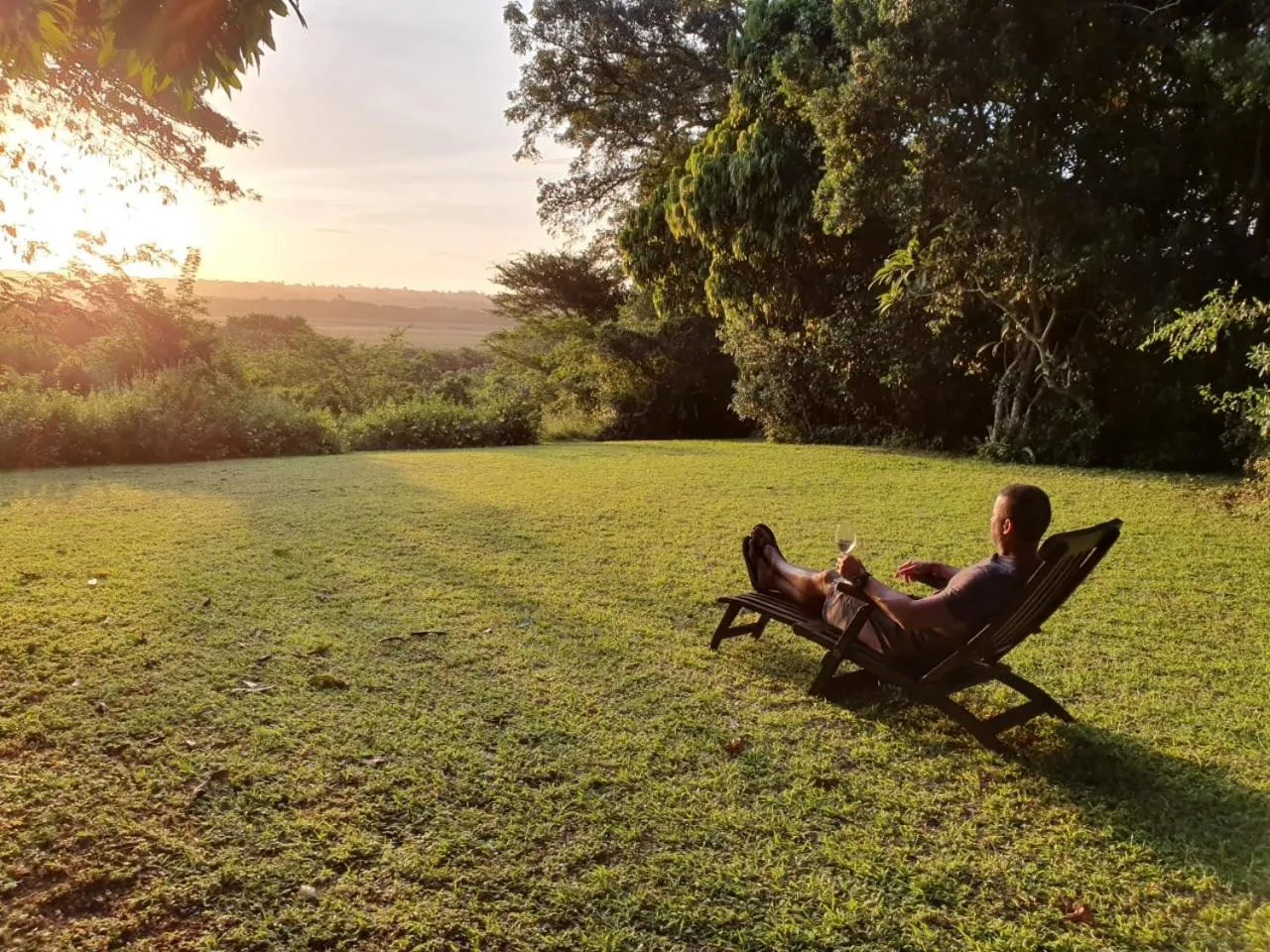 Garden in St Lucia Kingfisher Lodge