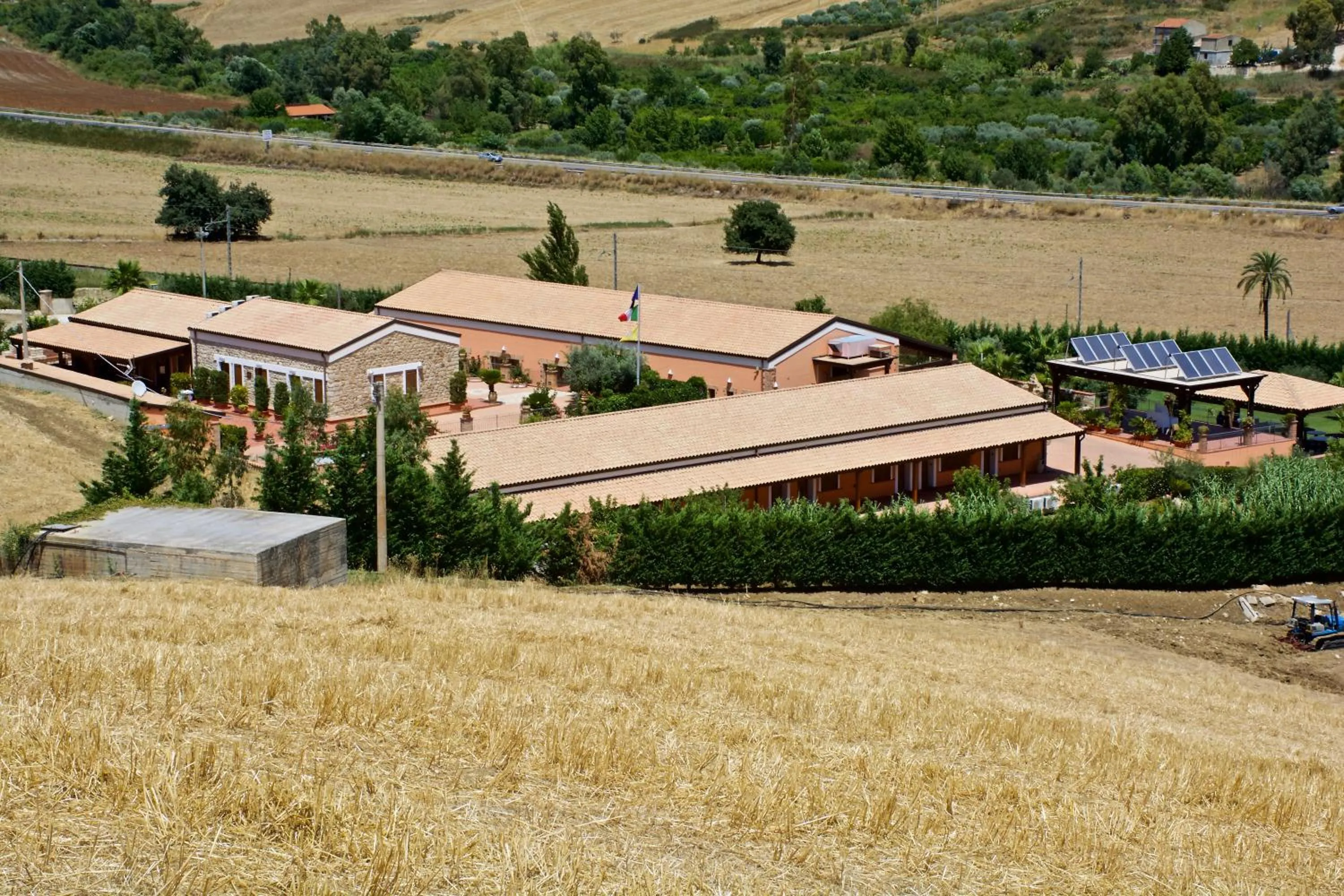 Natural landscape in Casale Margherita