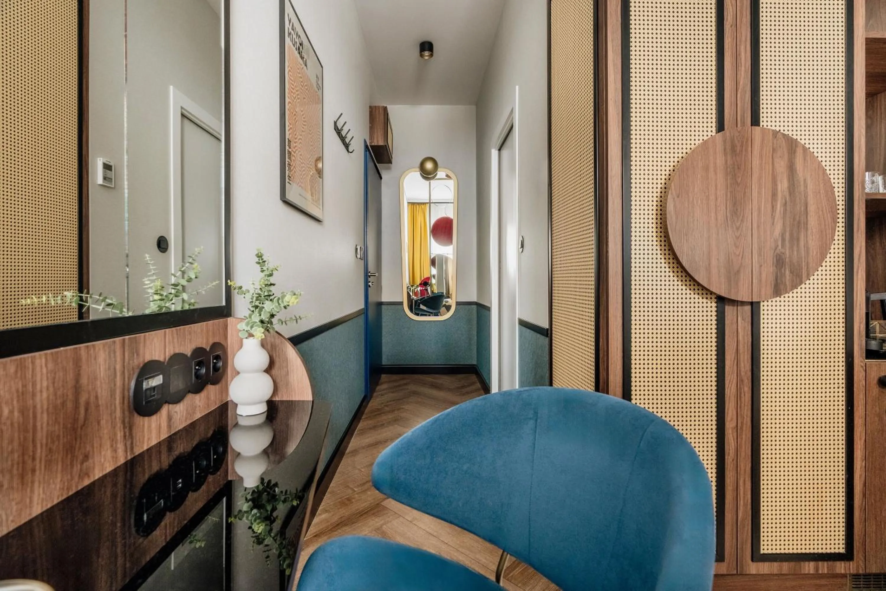 Seating area in Colette - LoftAffair Collection