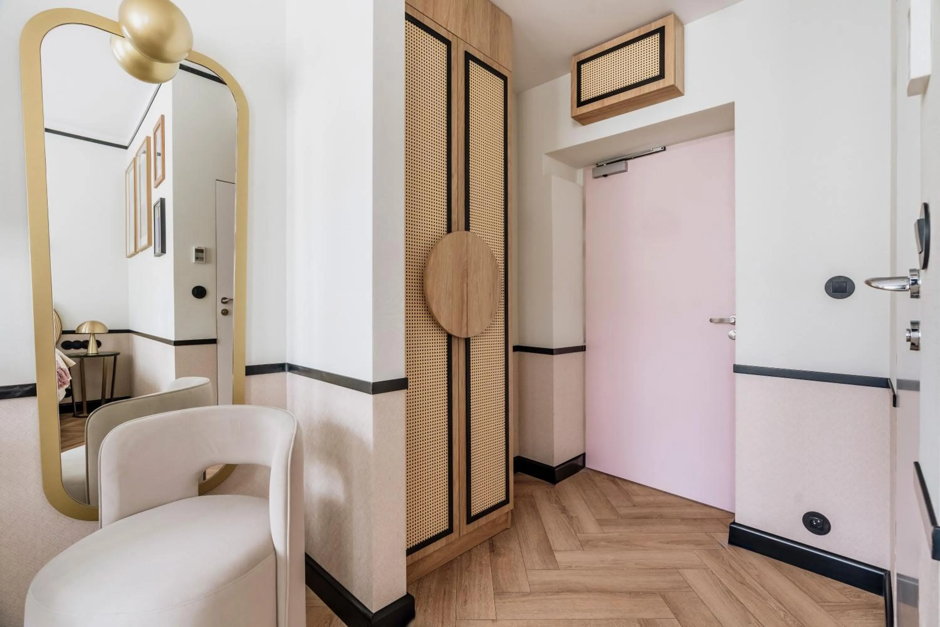 Seating area in Colette - LoftAffair Collection