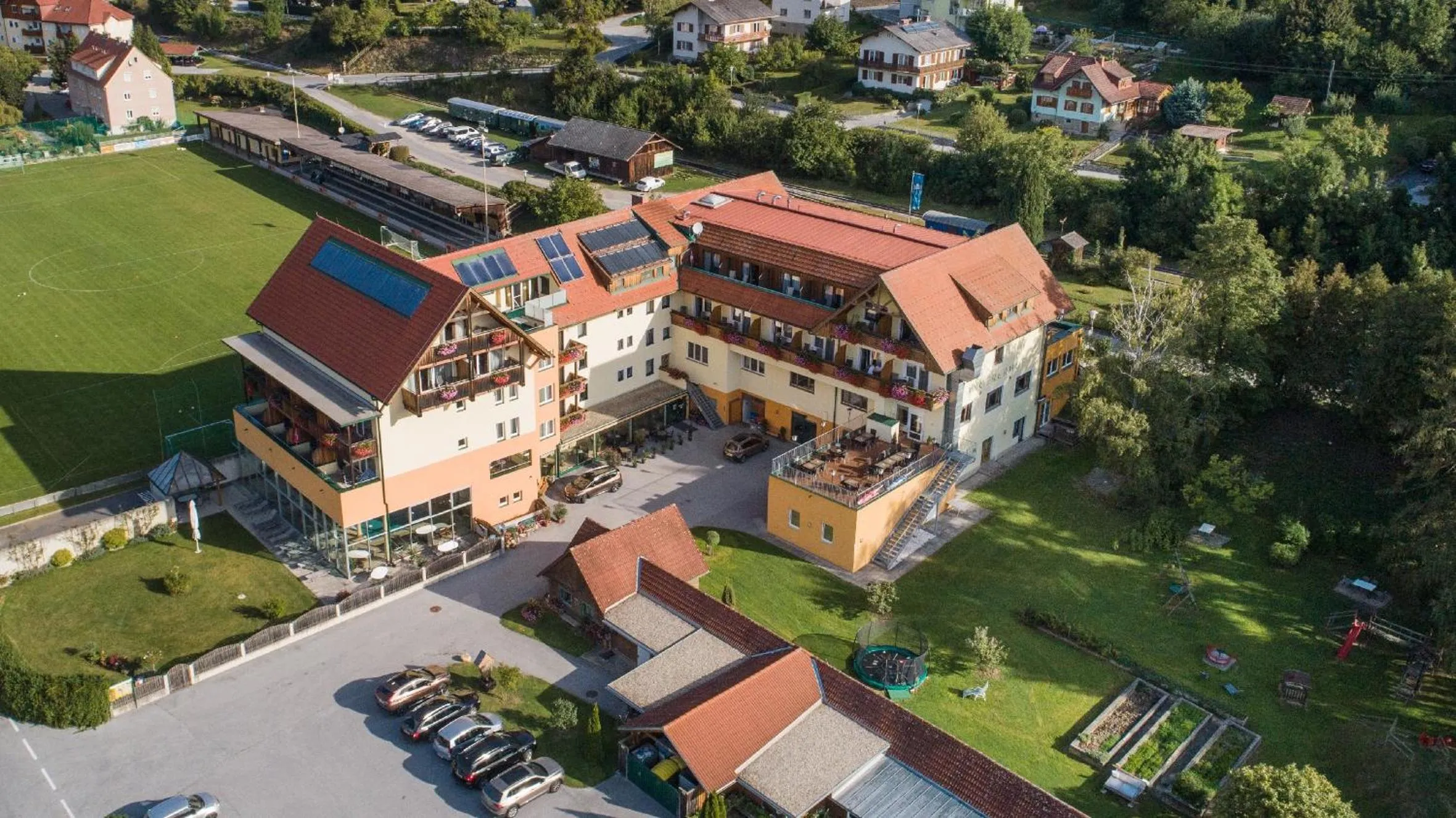 Children play ground in Hotel Angerer-Hof
