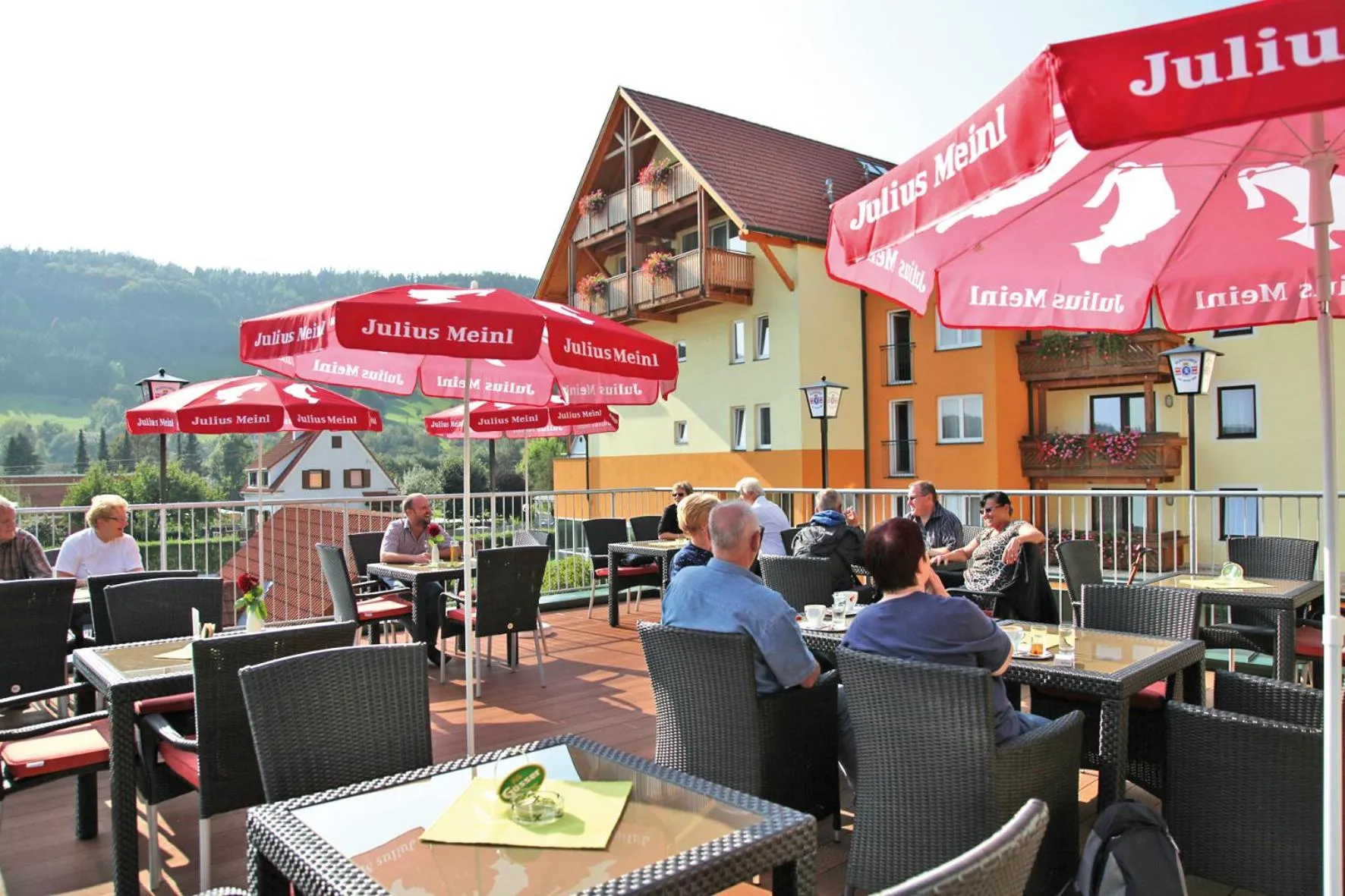 Balcony/Terrace in Hotel Angerer-Hof