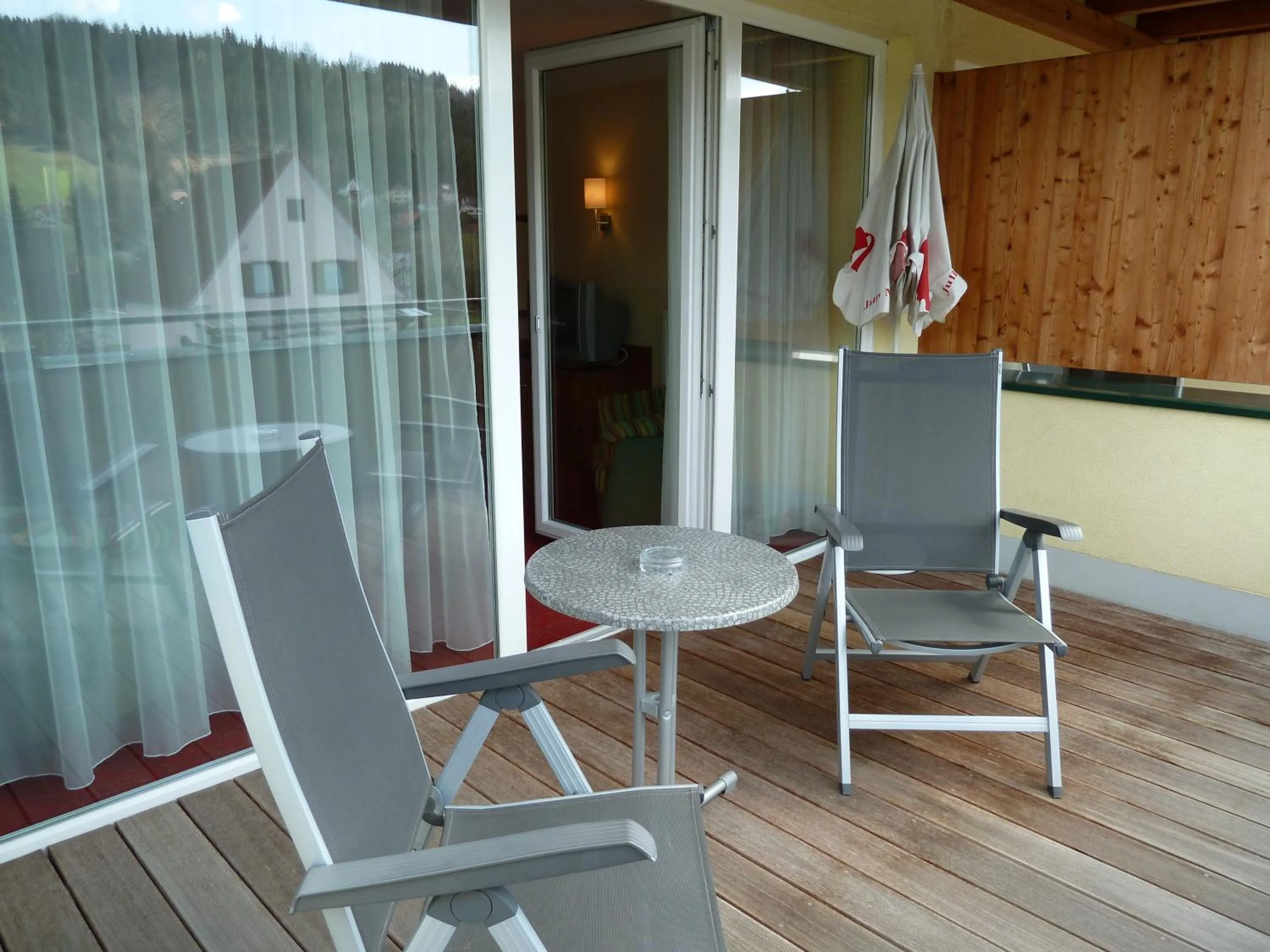 Balcony/Terrace in Hotel Angerer-Hof