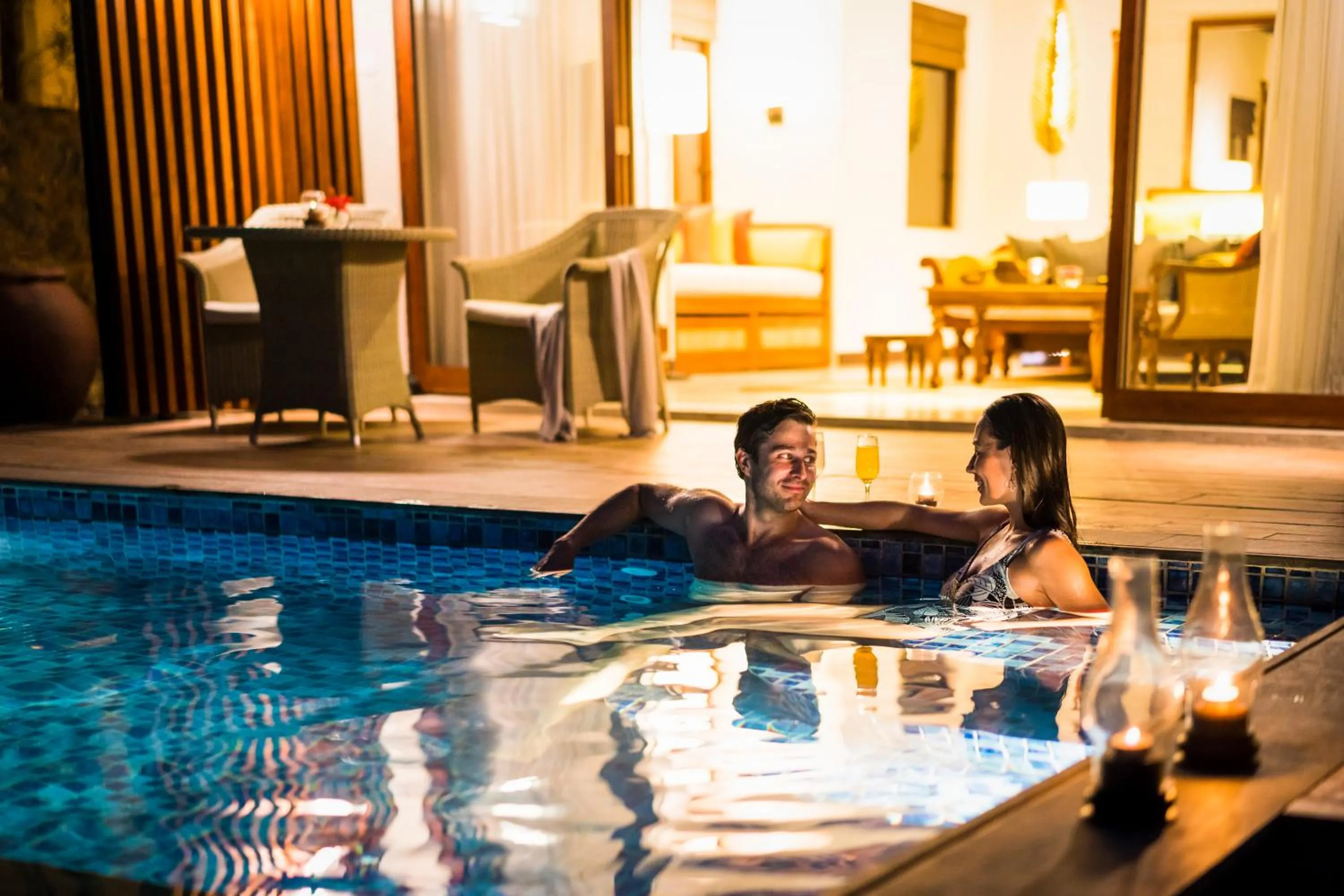 Pool view in Anantara Peace Haven Tangalle Resort