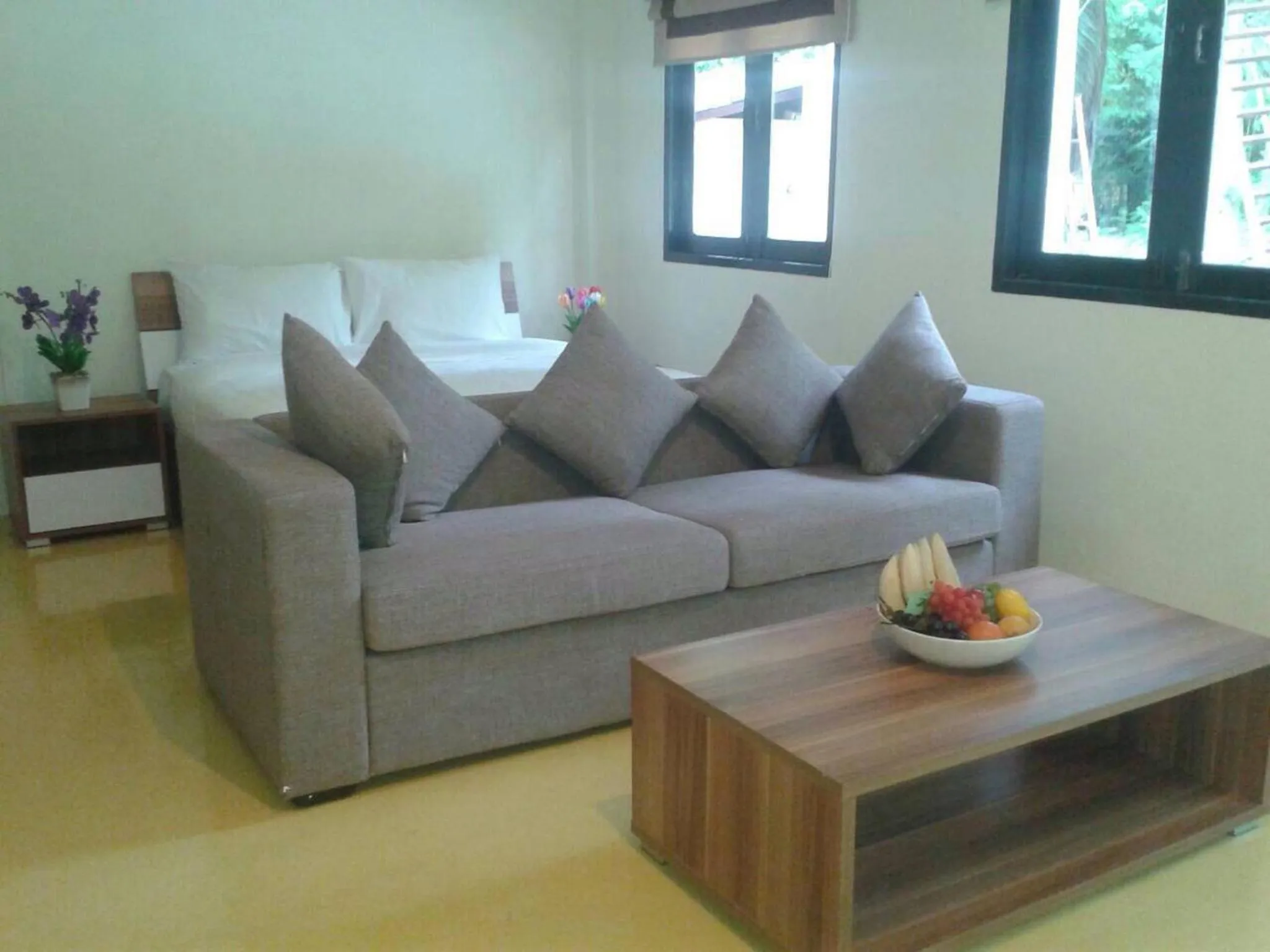 Seating area in Nakara Residence