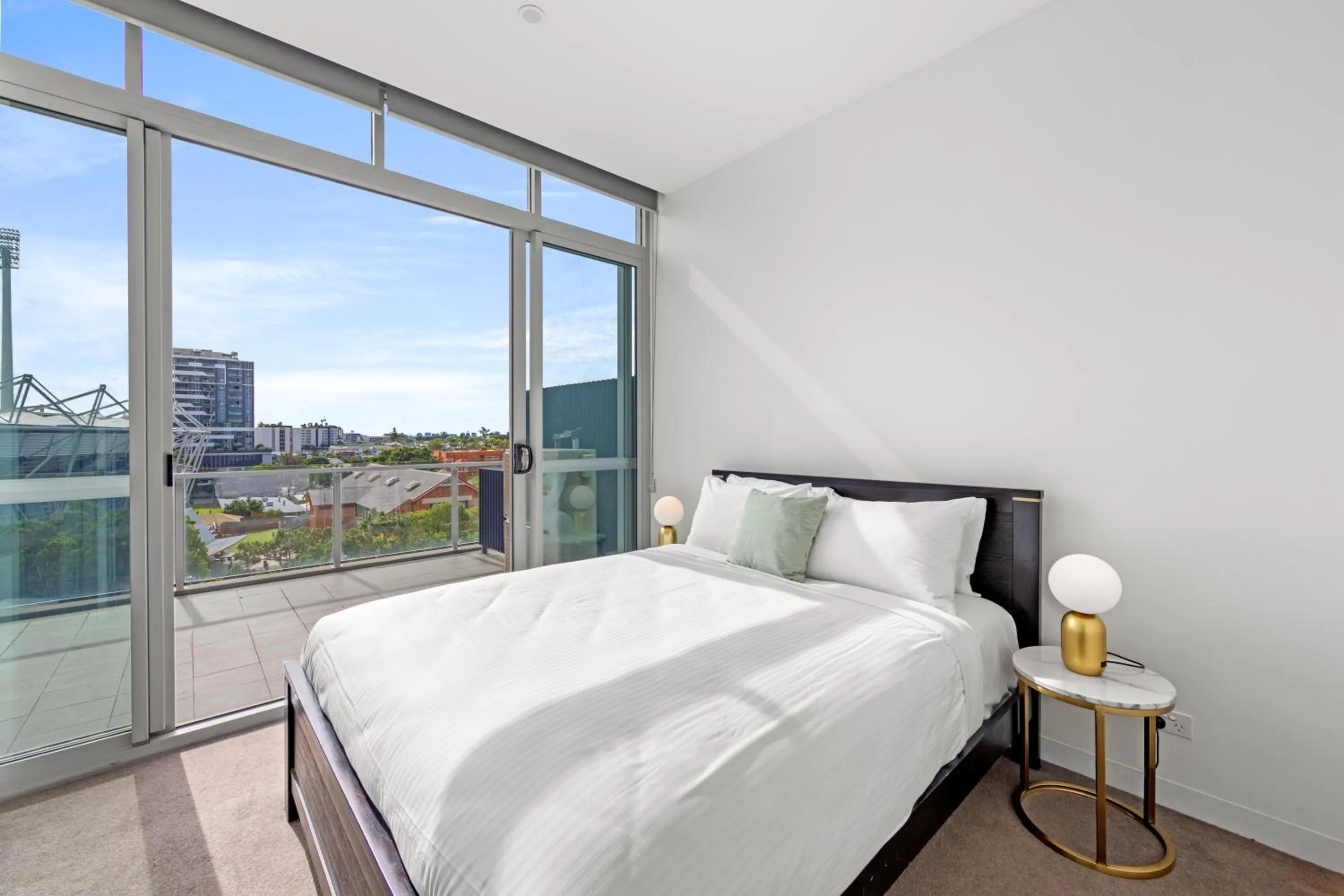 Bed in Trafalgar Lane Apartments by CLLIX