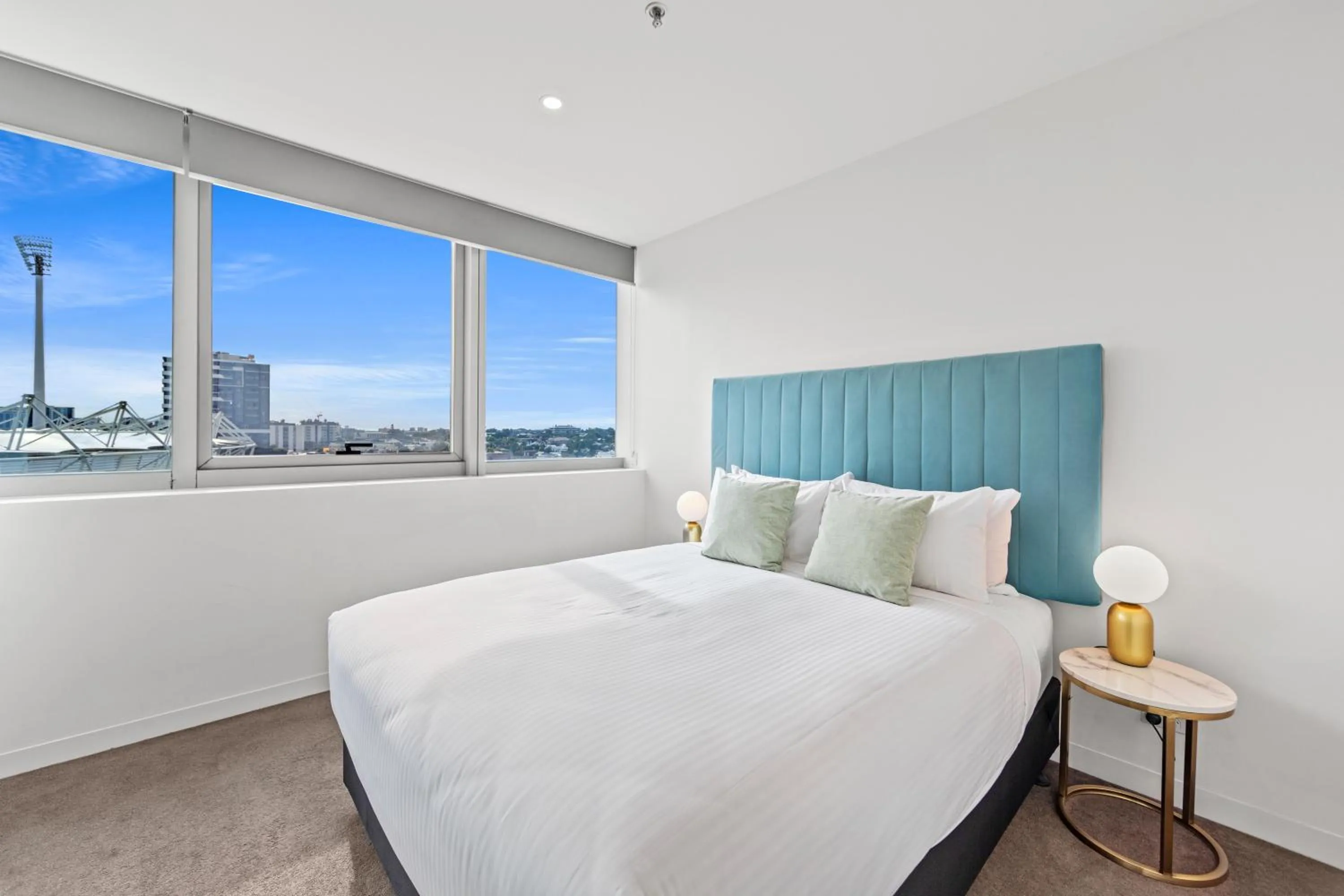 Bed in Trafalgar Lane Apartments by CLLIX