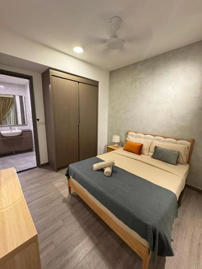 Bed in Agile Suites Kuala Lumpur TRX