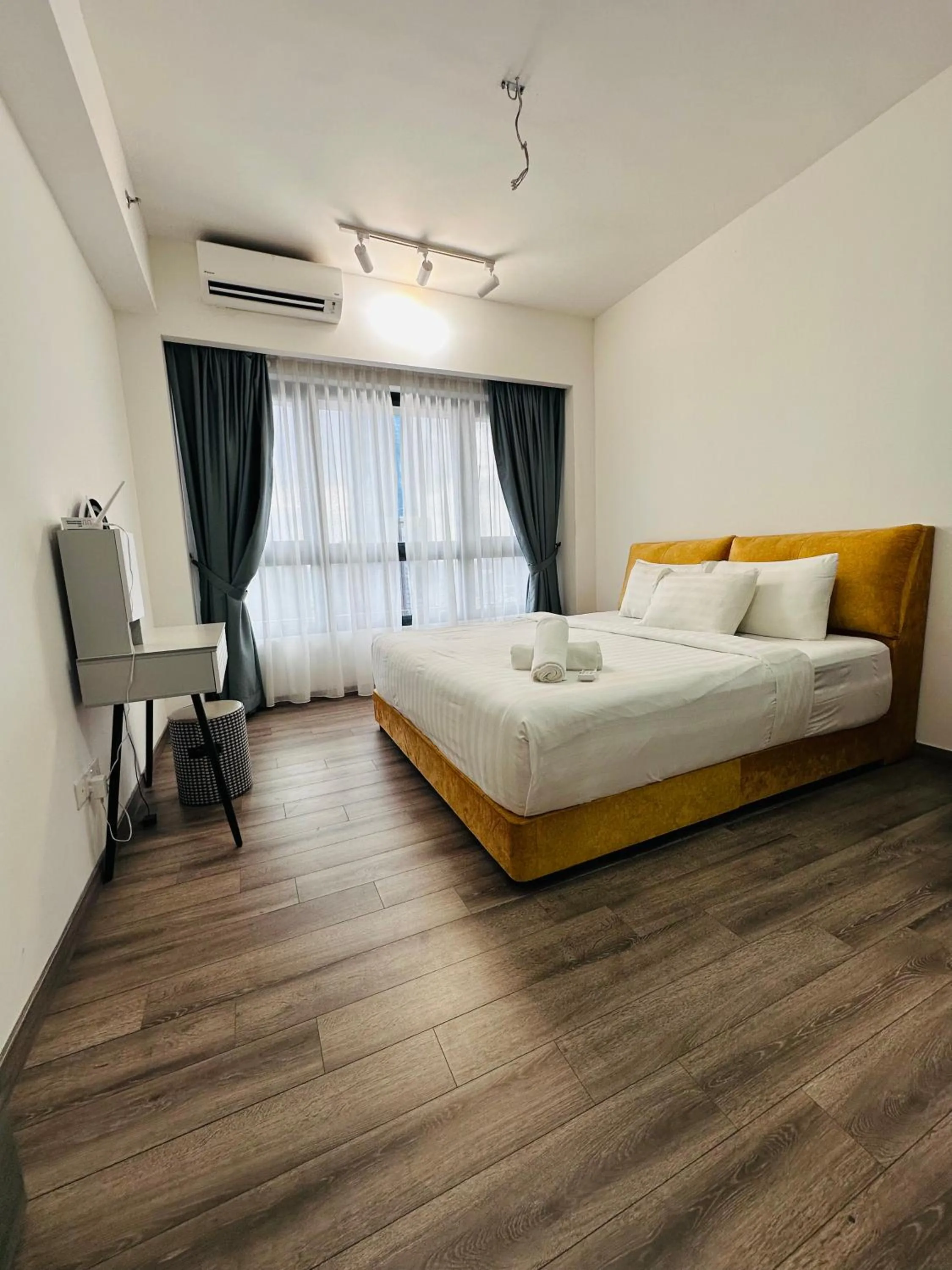 Bed in Agile Suites Kuala Lumpur TRX