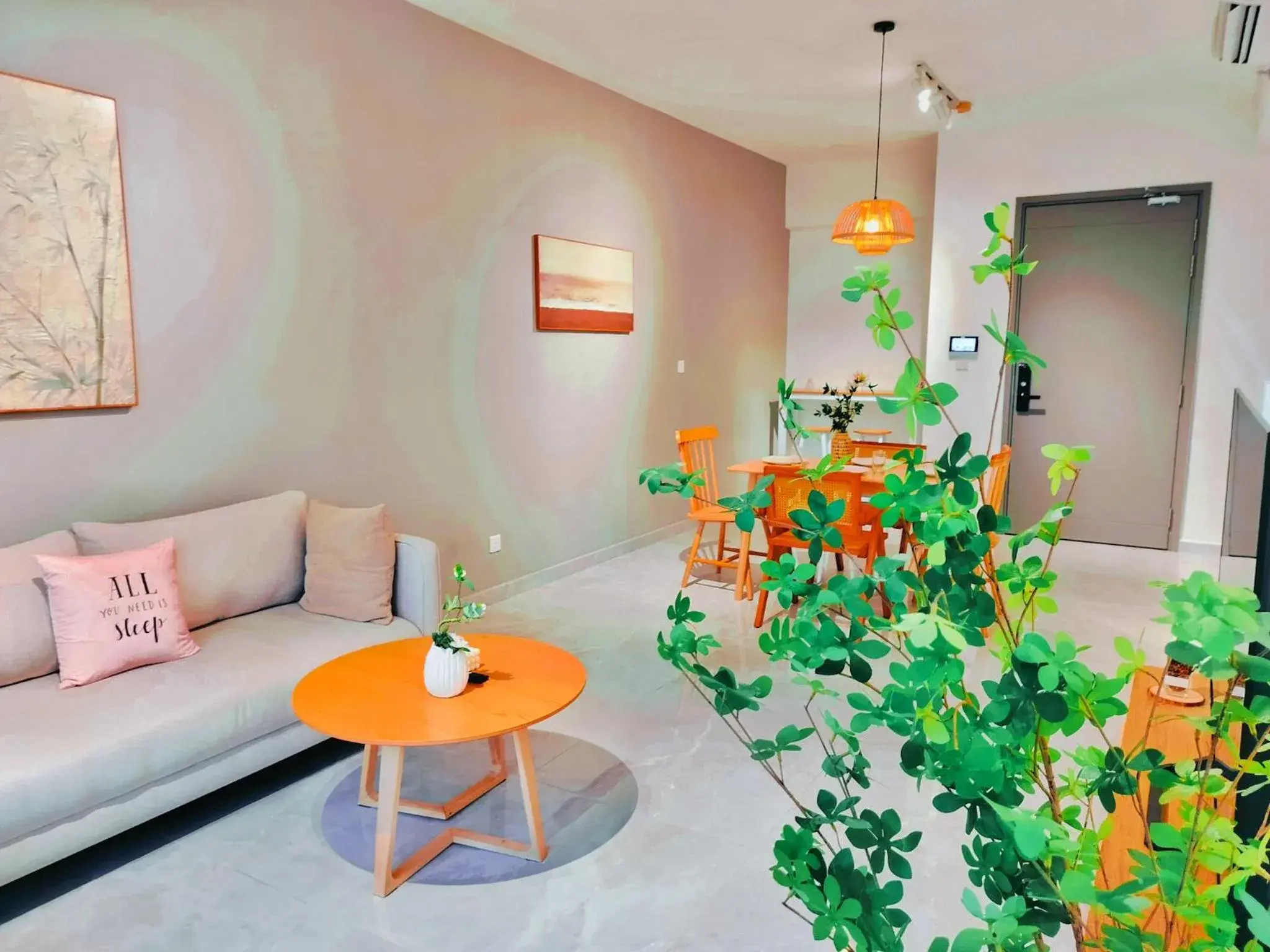 Living room in Agile Suites Kuala Lumpur TRX Living room in Agile Suites Kuala Lumpur TRX