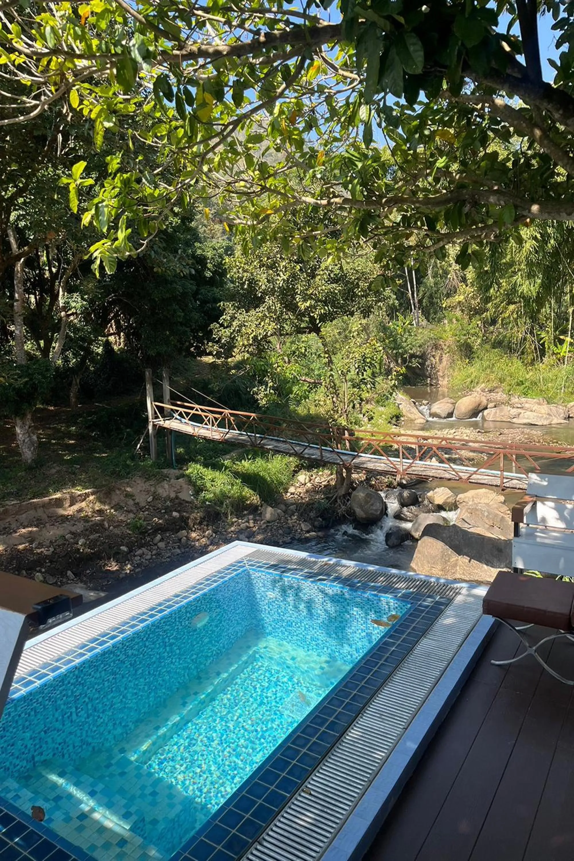 Swimming pool in Tung Lakorn Farm