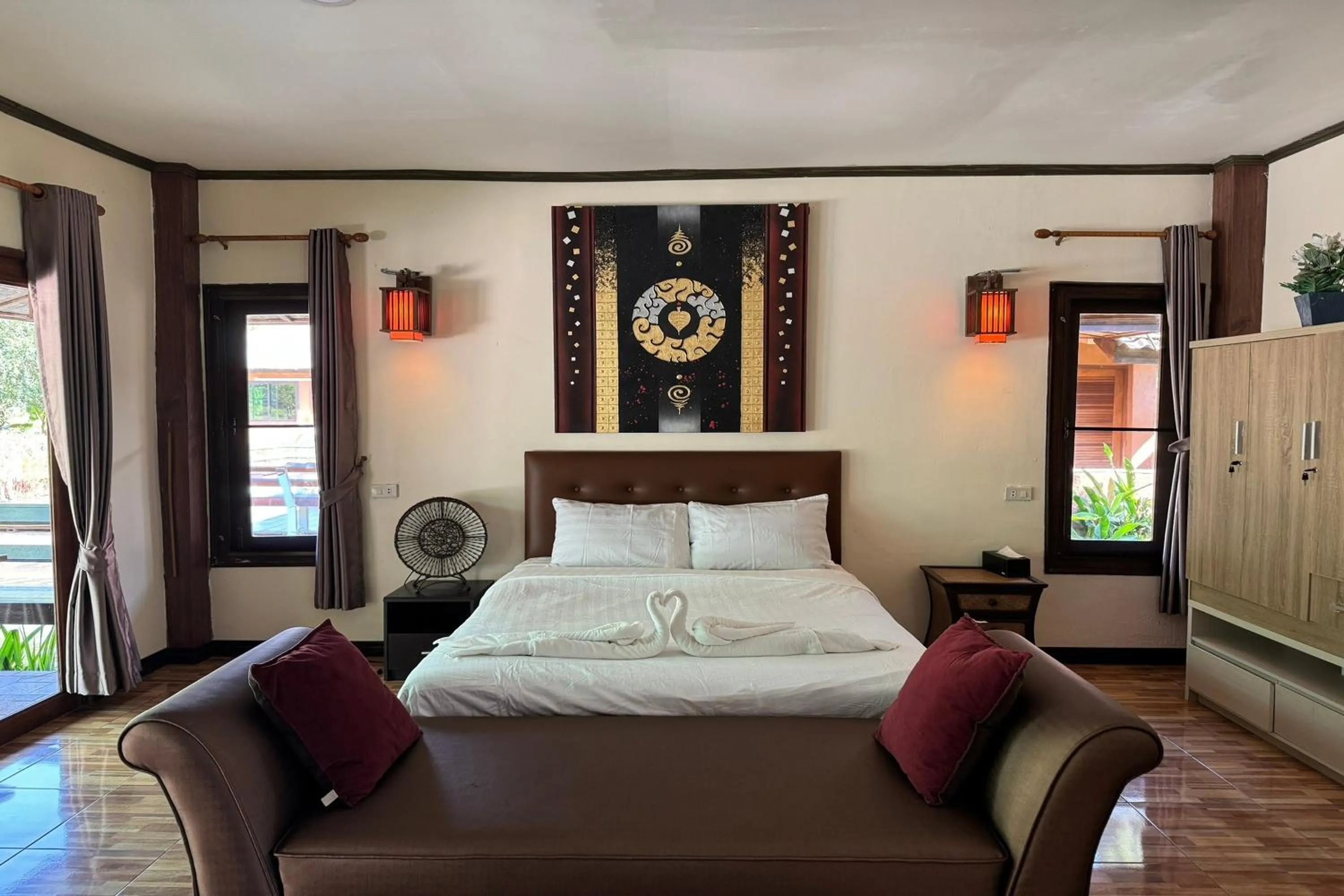 Bed in Tung Lakorn Farm