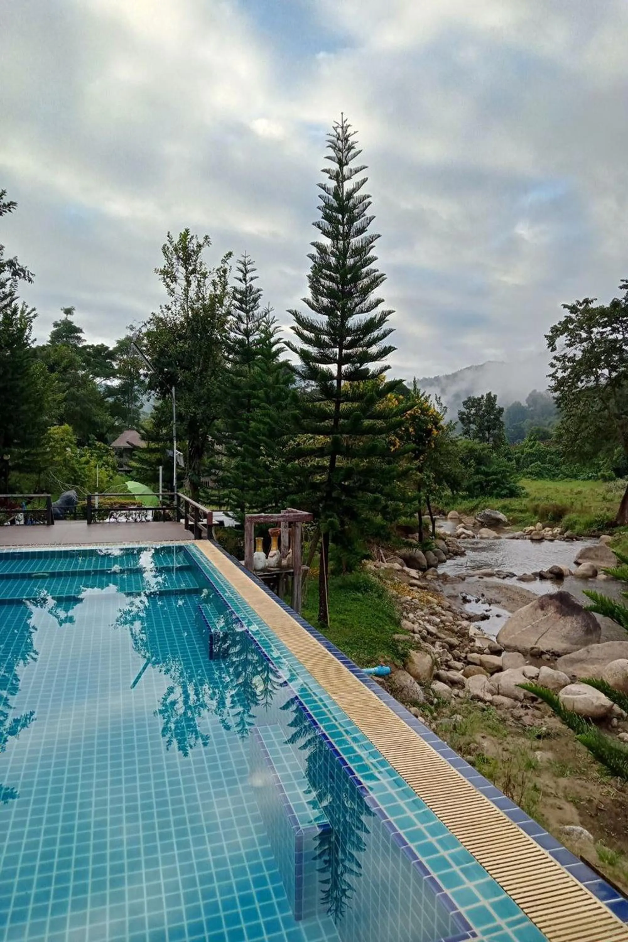 Swimming pool in Tung Lakorn Farm