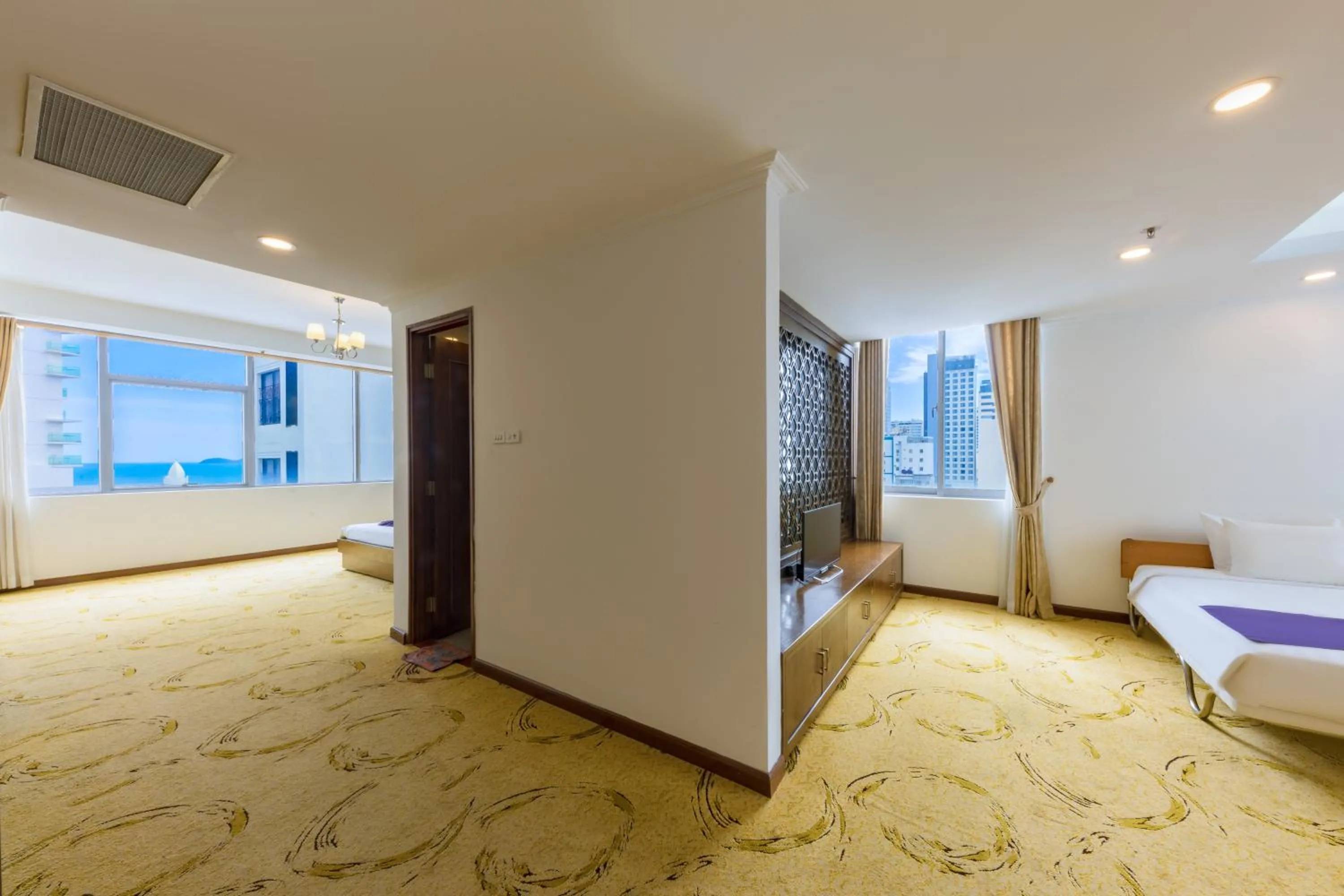 Photo of the whole room, Bed in Central Nha Trang Hotel