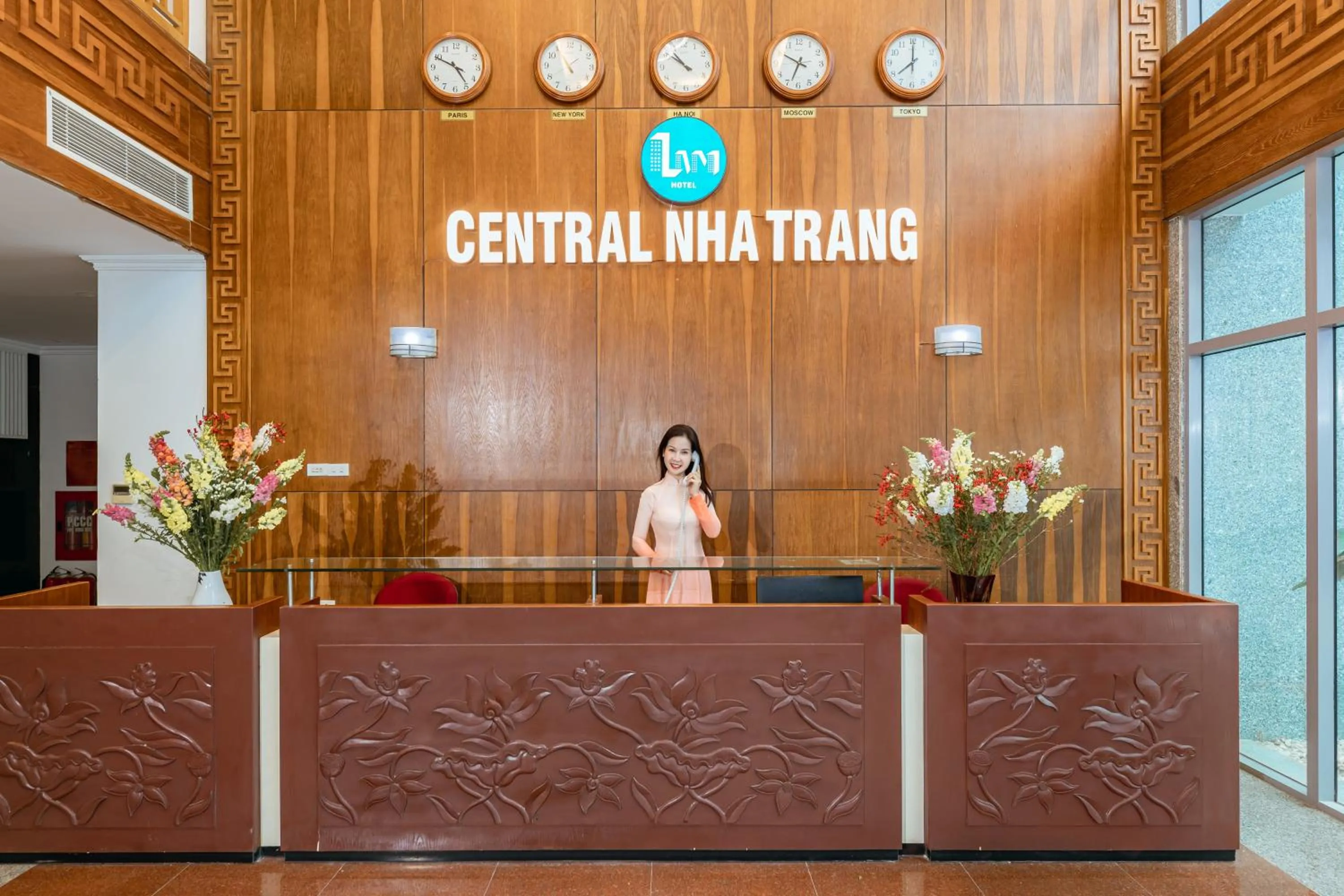 Lobby or reception in Central Nha Trang Hotel