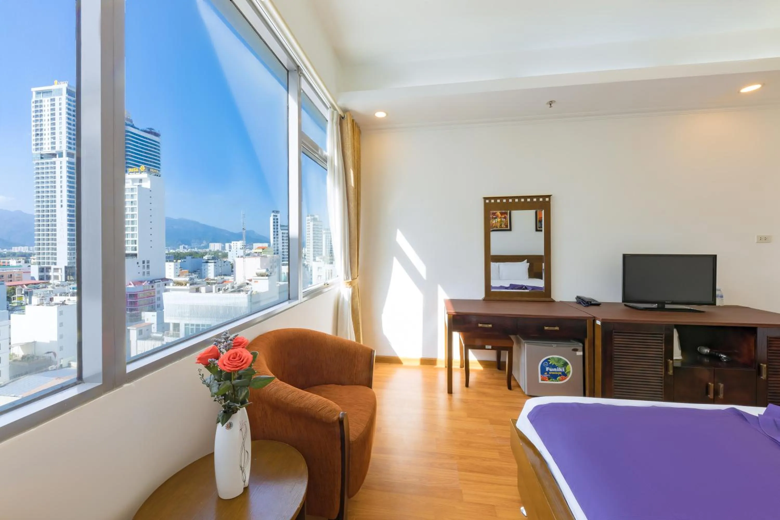 Communal lounge/ TV room in Central Nha Trang Hotel