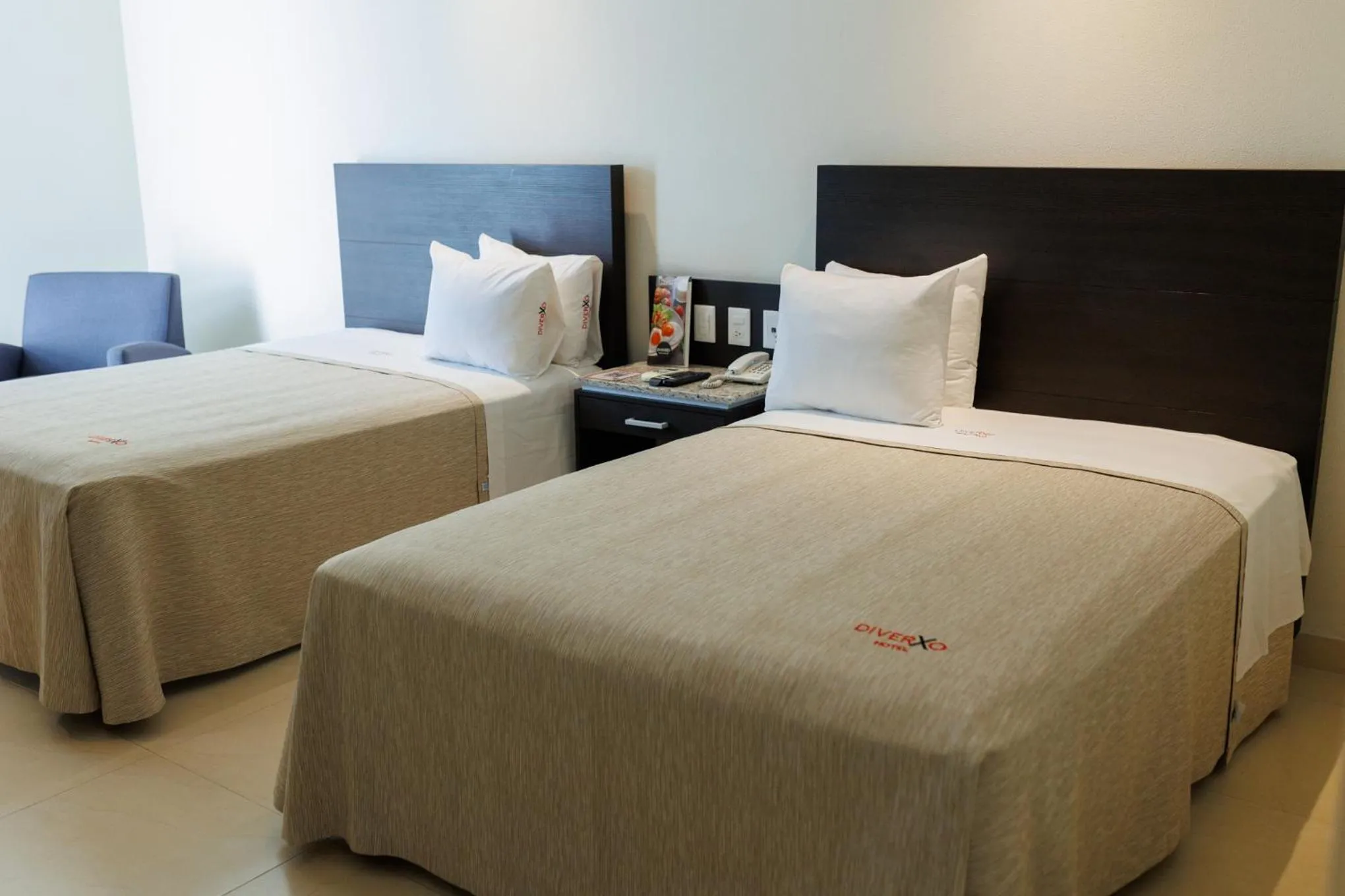Bed in Diverxo Hotel & Villas