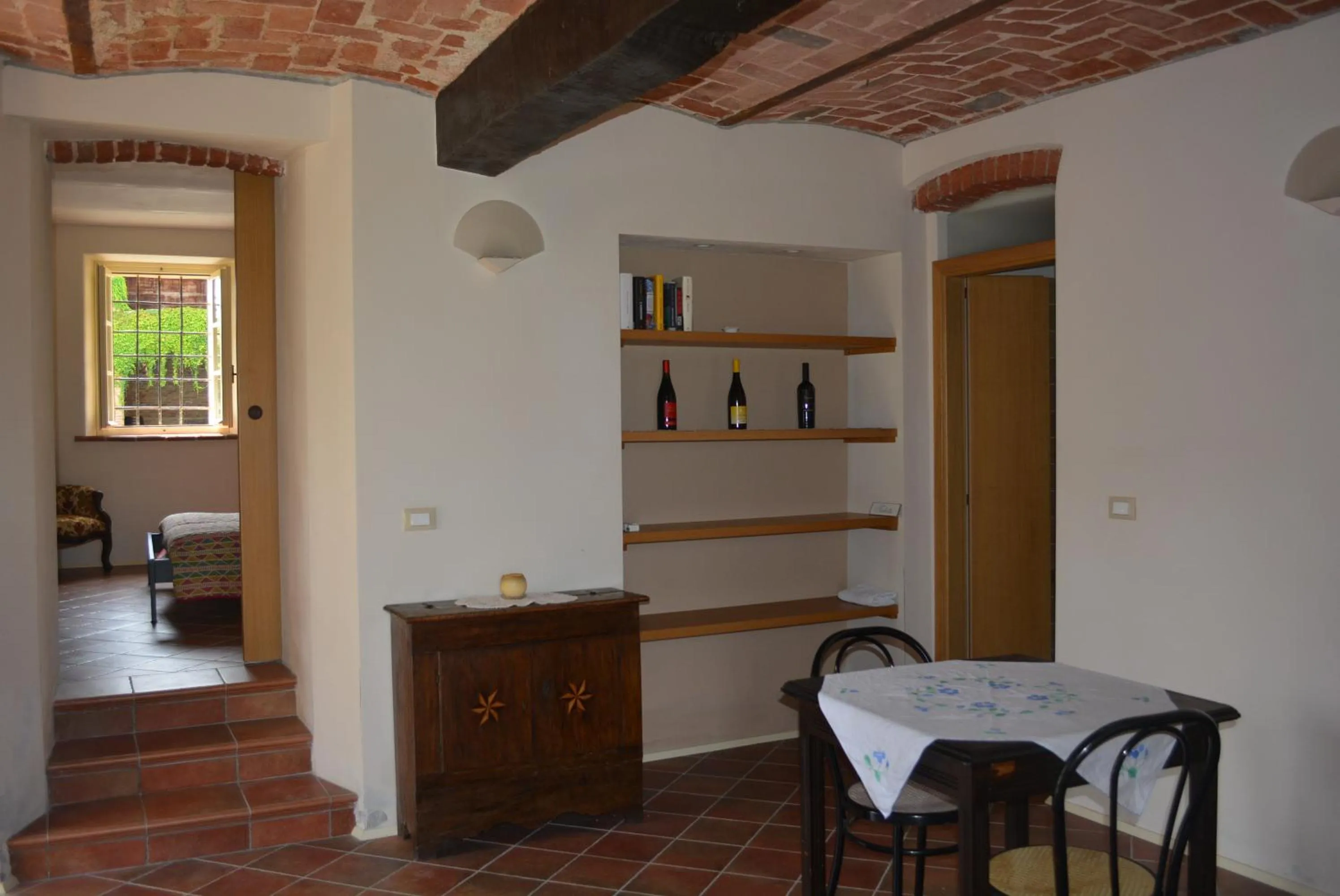 Seating area in Cascina Valtignosa Camere Con Vigna