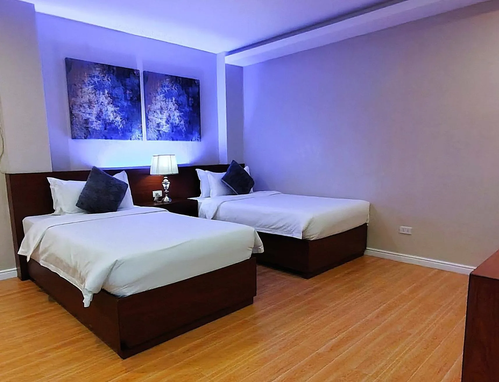 Bed in Ambien's Place Residential Hotel