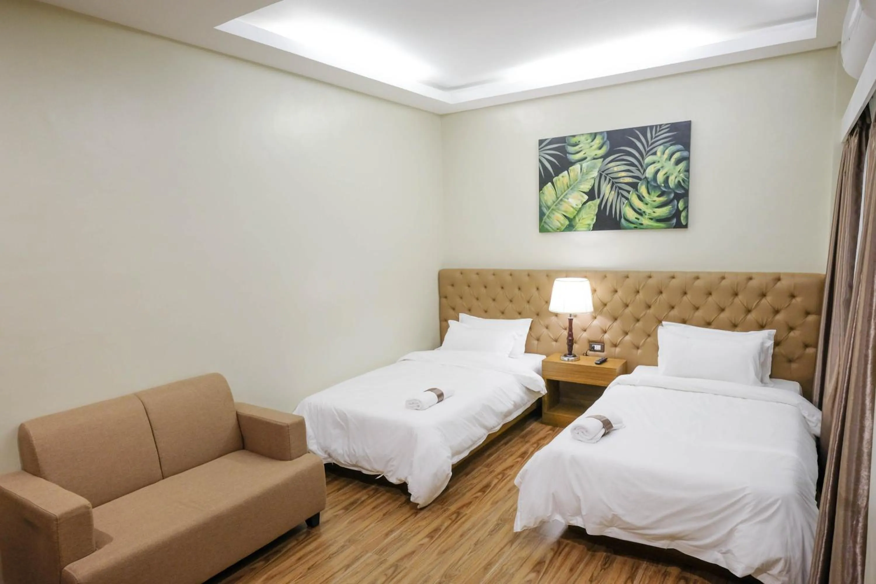 Bed in Ambien's Place Residential Hotel