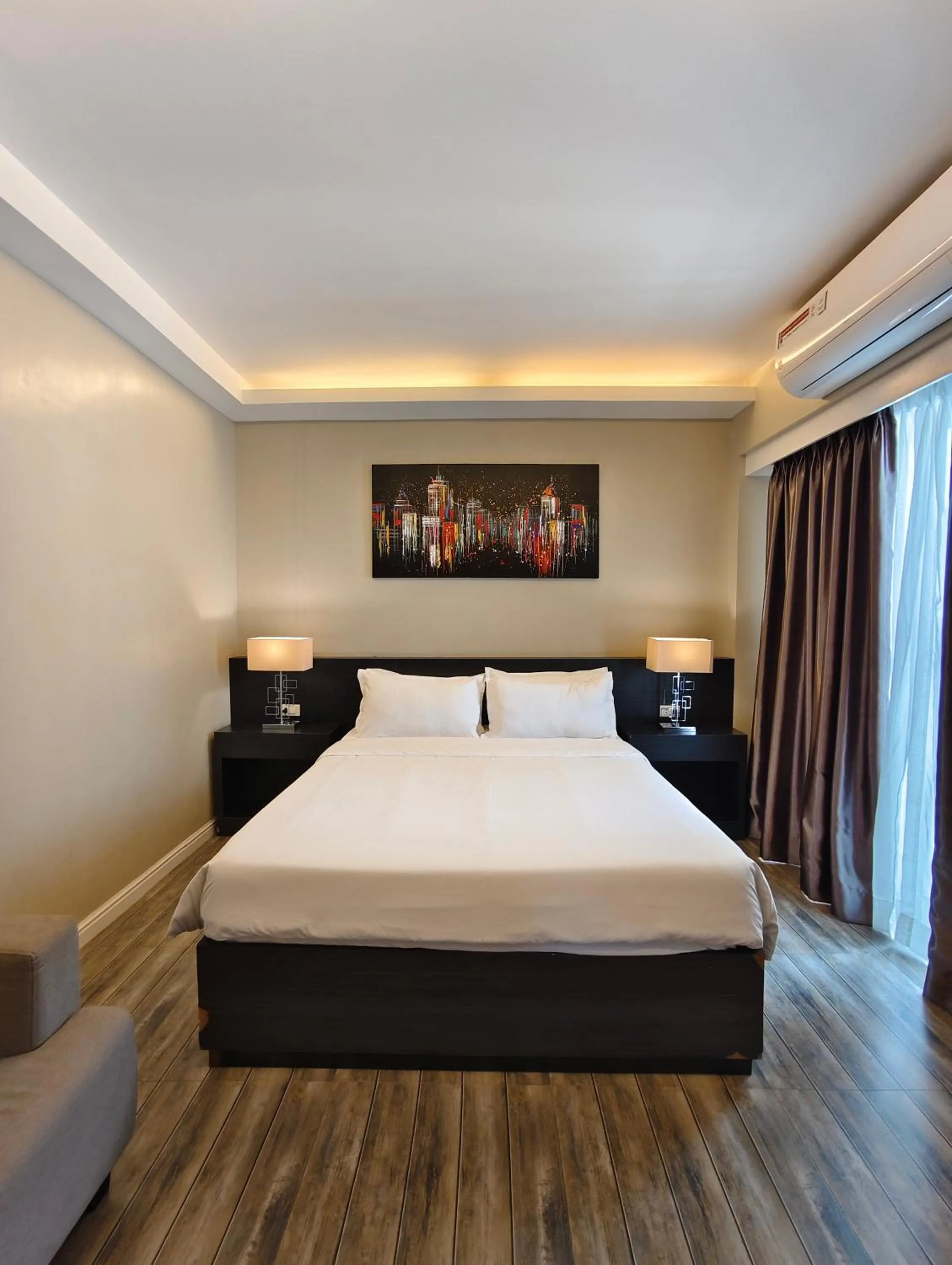 Bed in Ambien's Place Residential Hotel