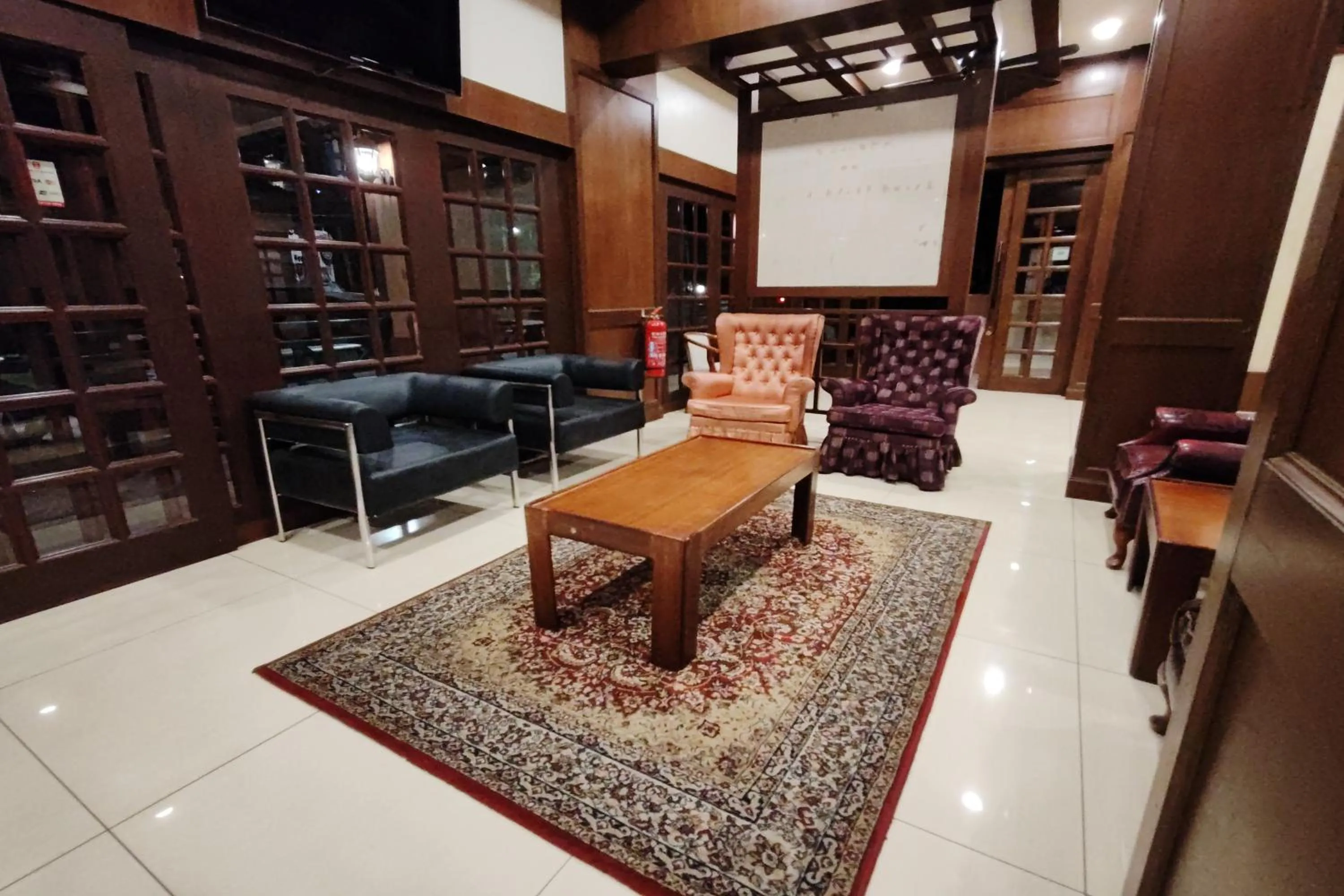 Seating area in Iris House Hotel Cameron Highlands