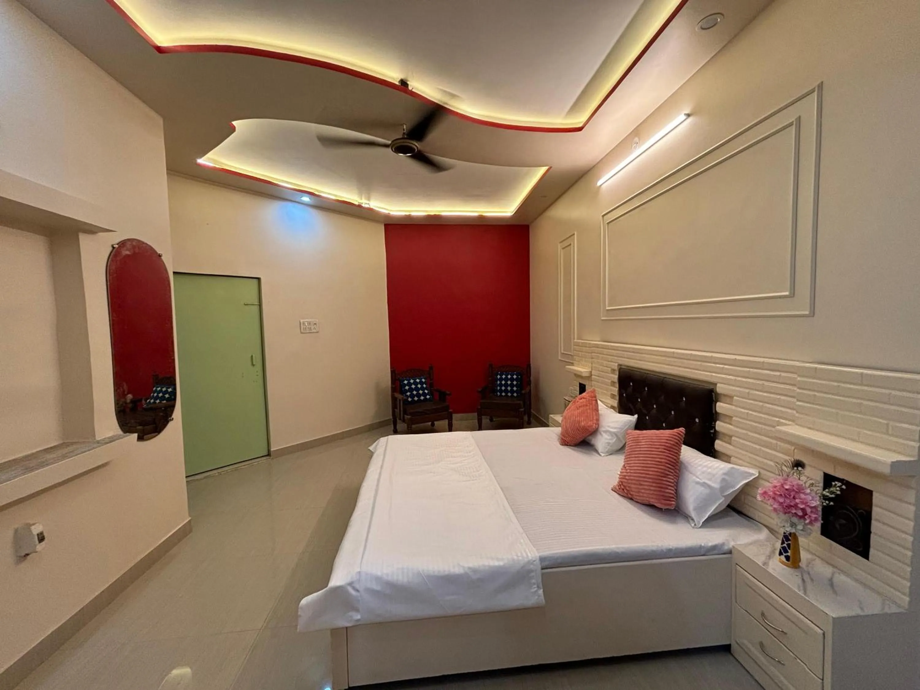 Bed in The Noor House homestay