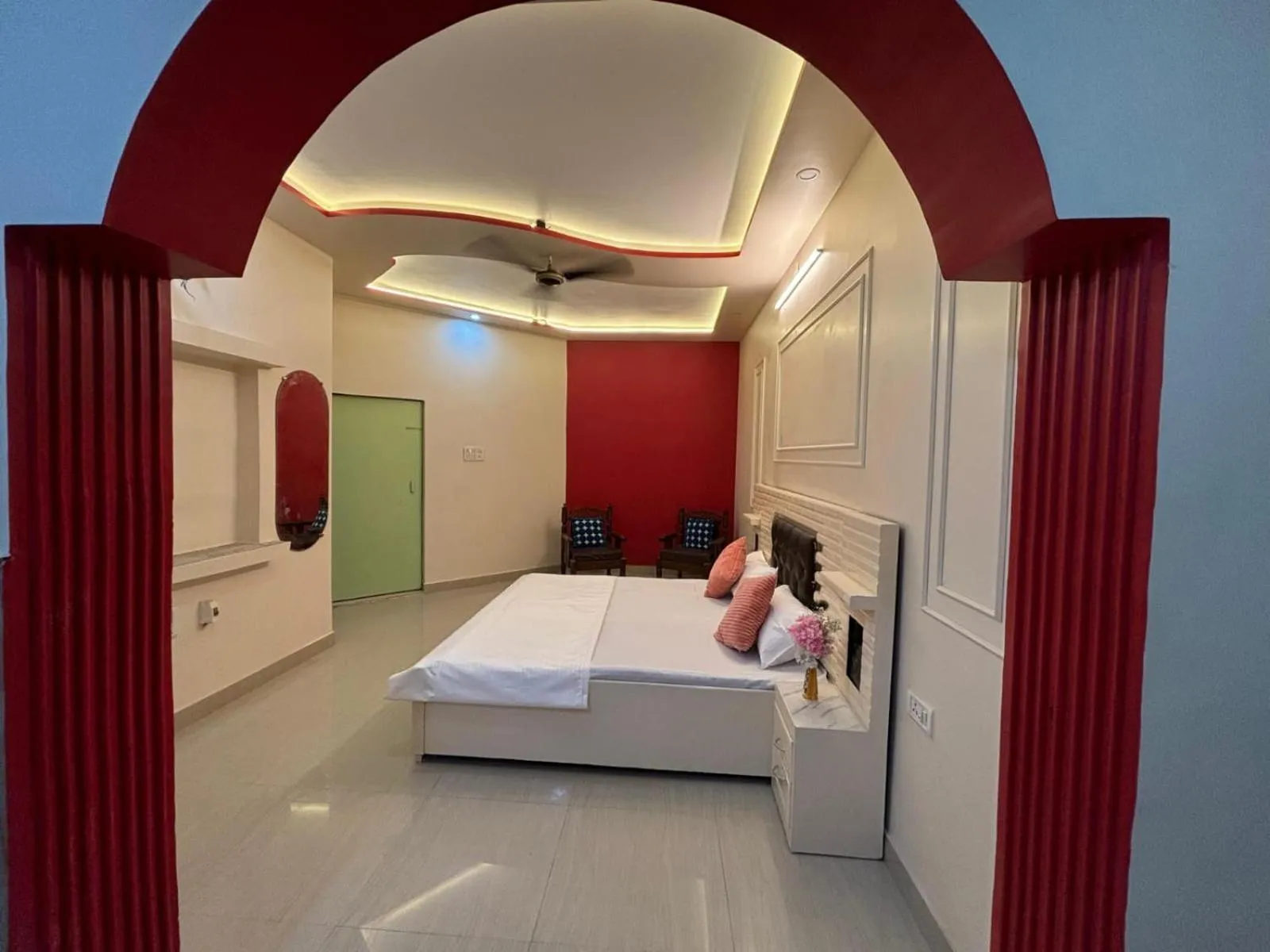 Bed in The Noor House homestay