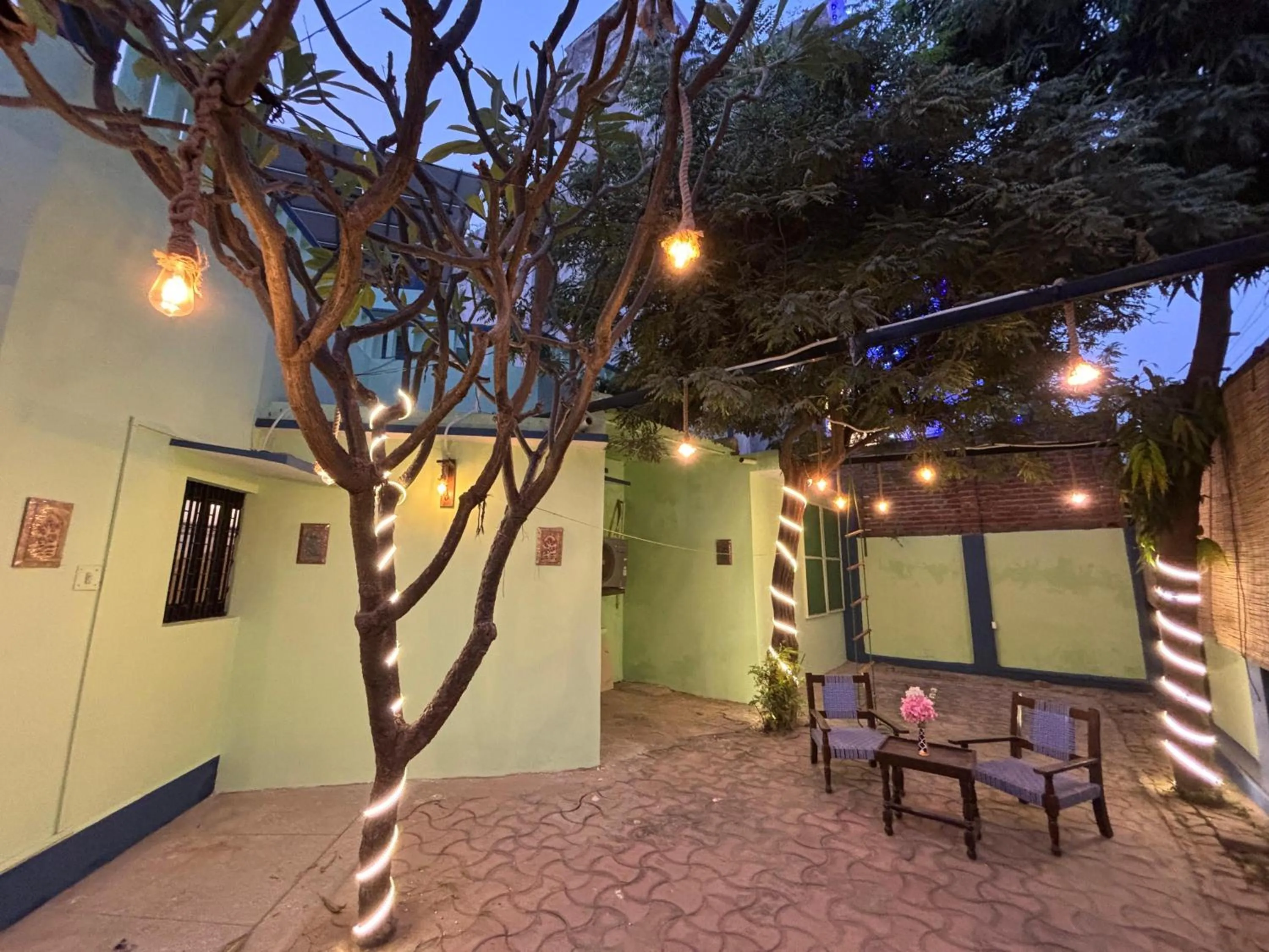 Patio in The Noor House homestay