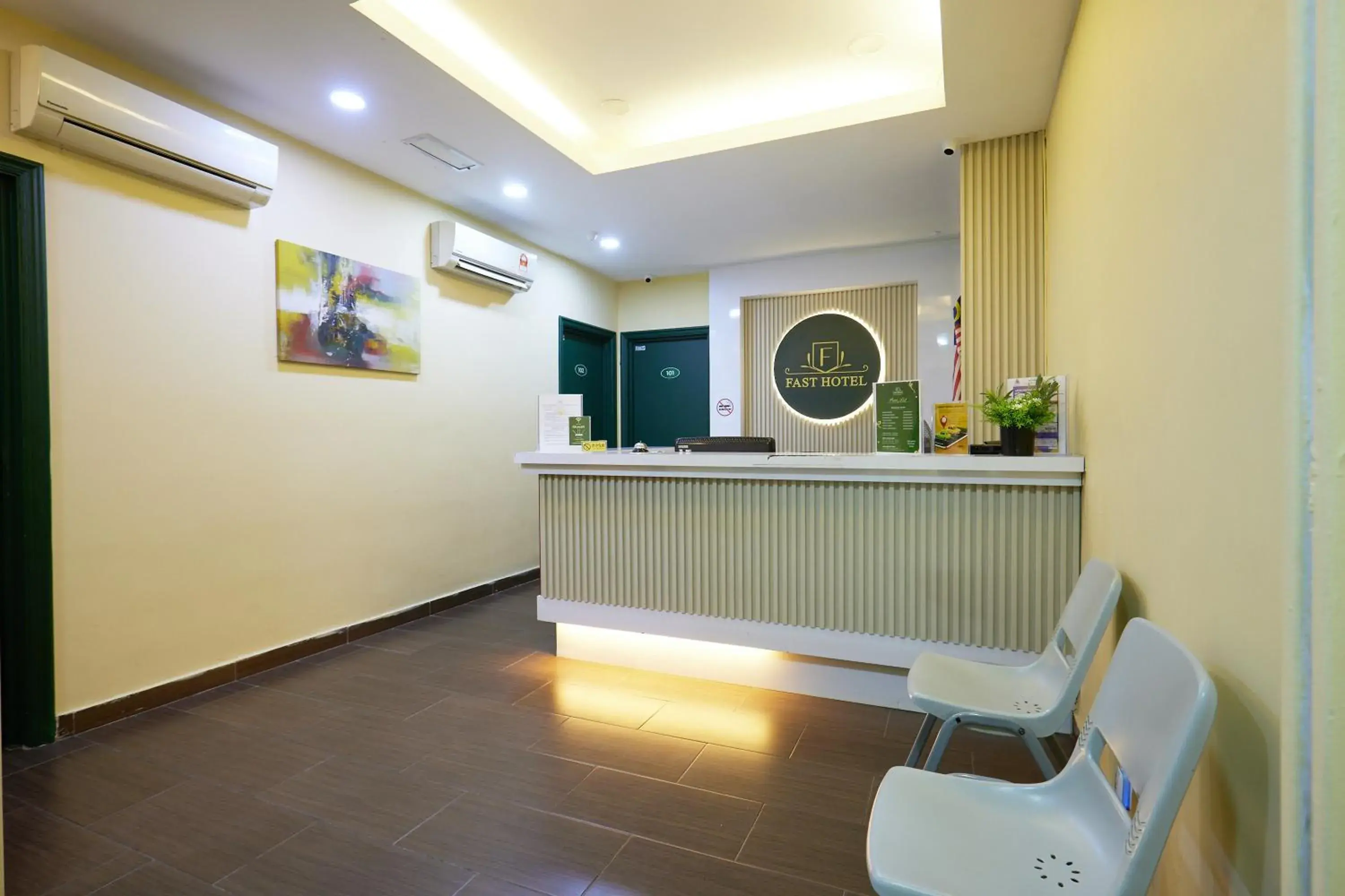Lobby or reception in Fast Hotel Sri Gombak Lobby or reception in Fast Hotel Sri Gombak