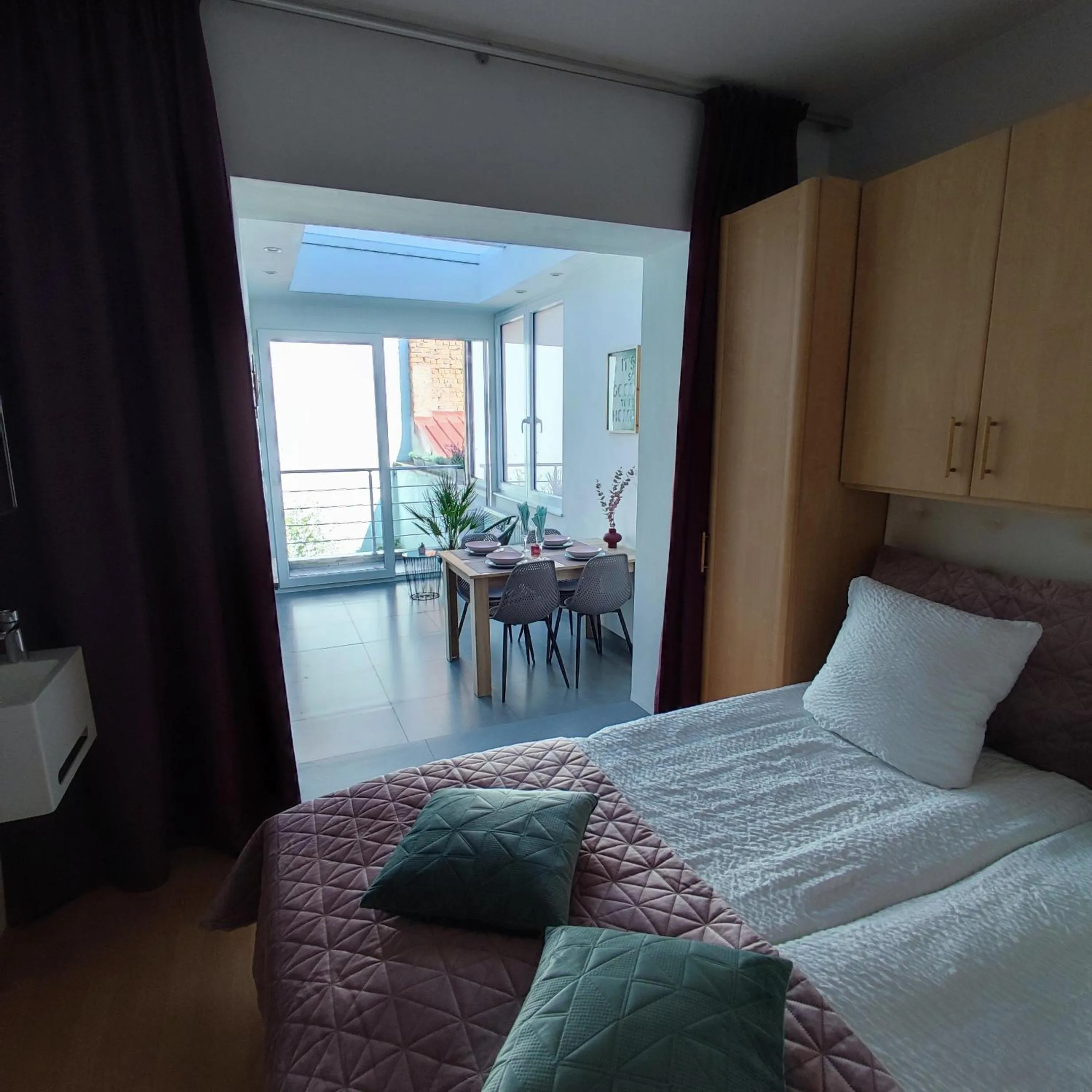 Bedroom, Bed in Apartment Villa Ksenija