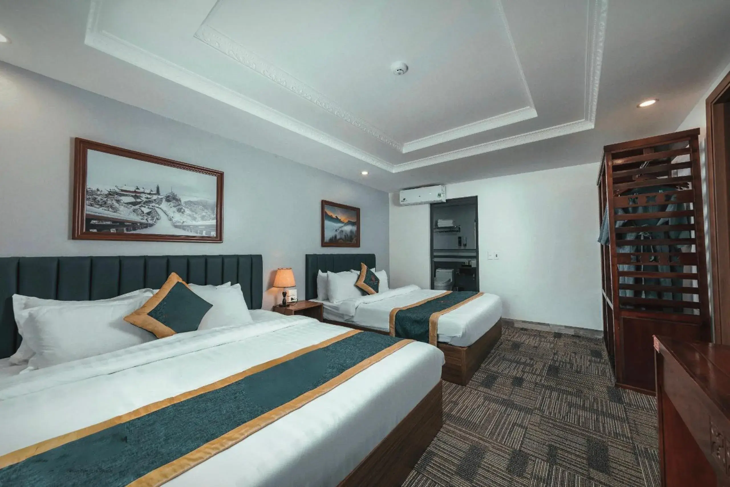 Bedroom, Bed in Central Sapa March Hotel Bedroom, Bed in Central Sapa March Hotel