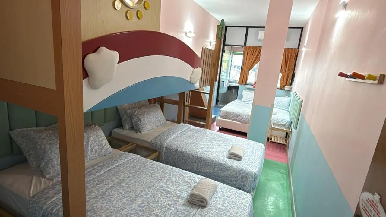 Bed in Hippo House Taiping