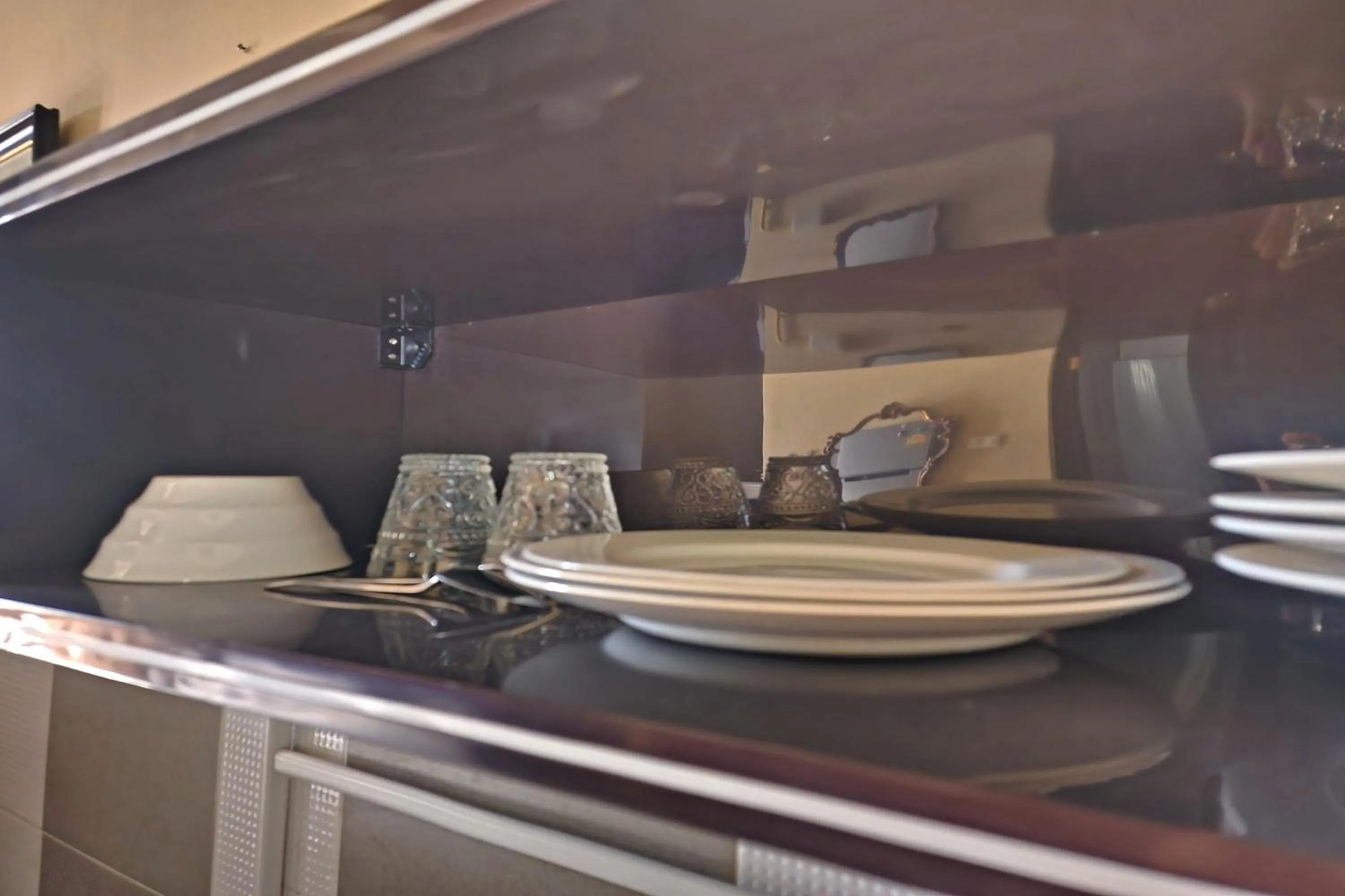 Kitchen or kitchenette in Baan Nara 15