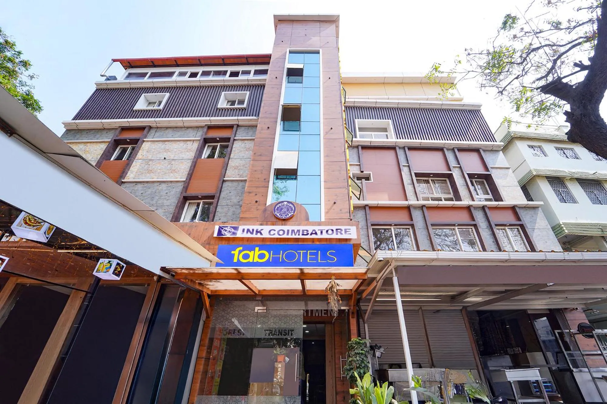 Property building in FabHotel INK - Nr Coimbatore North Railway Station