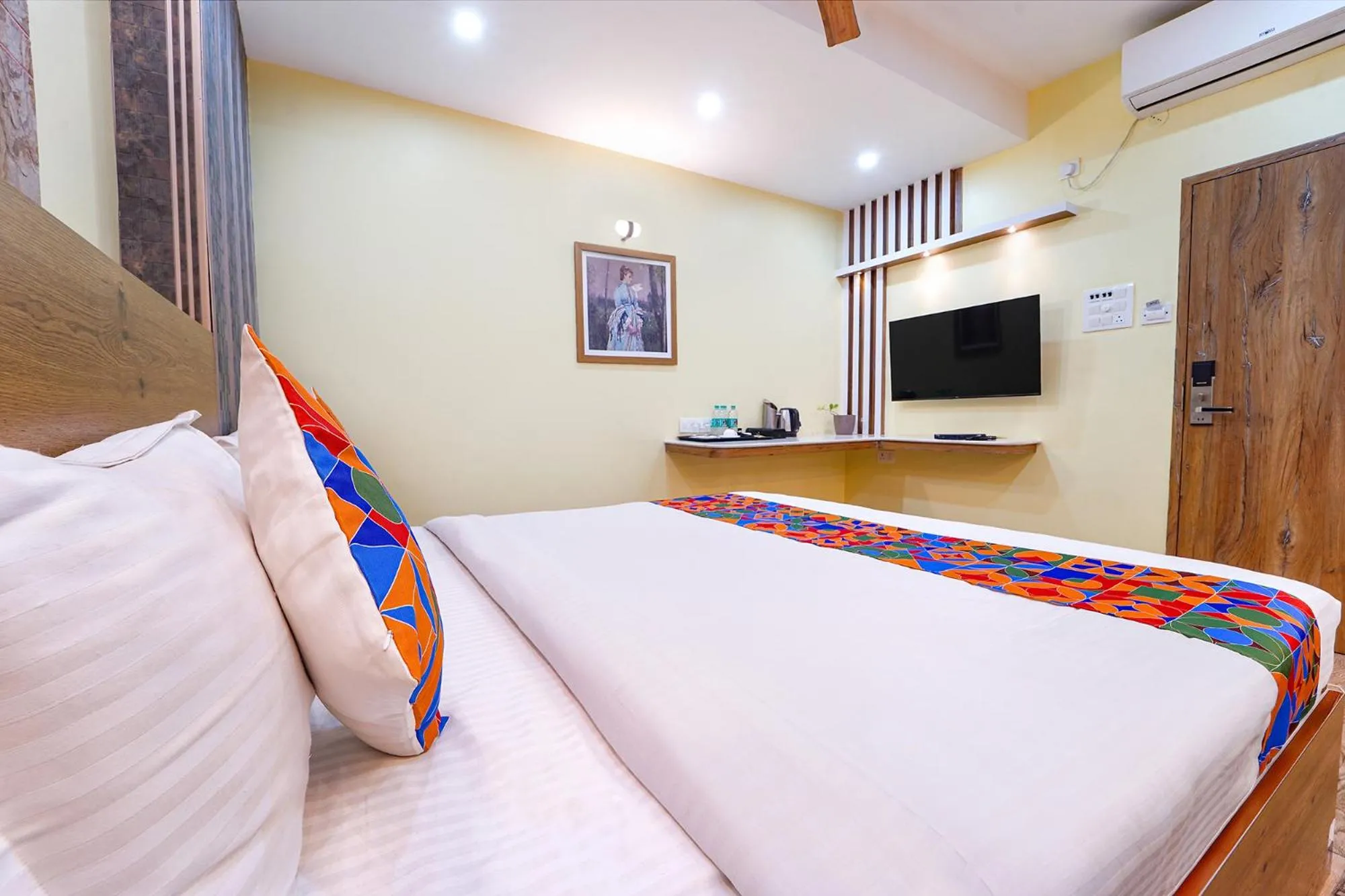Bed in FabHotel INK - Nr Coimbatore North Railway Station