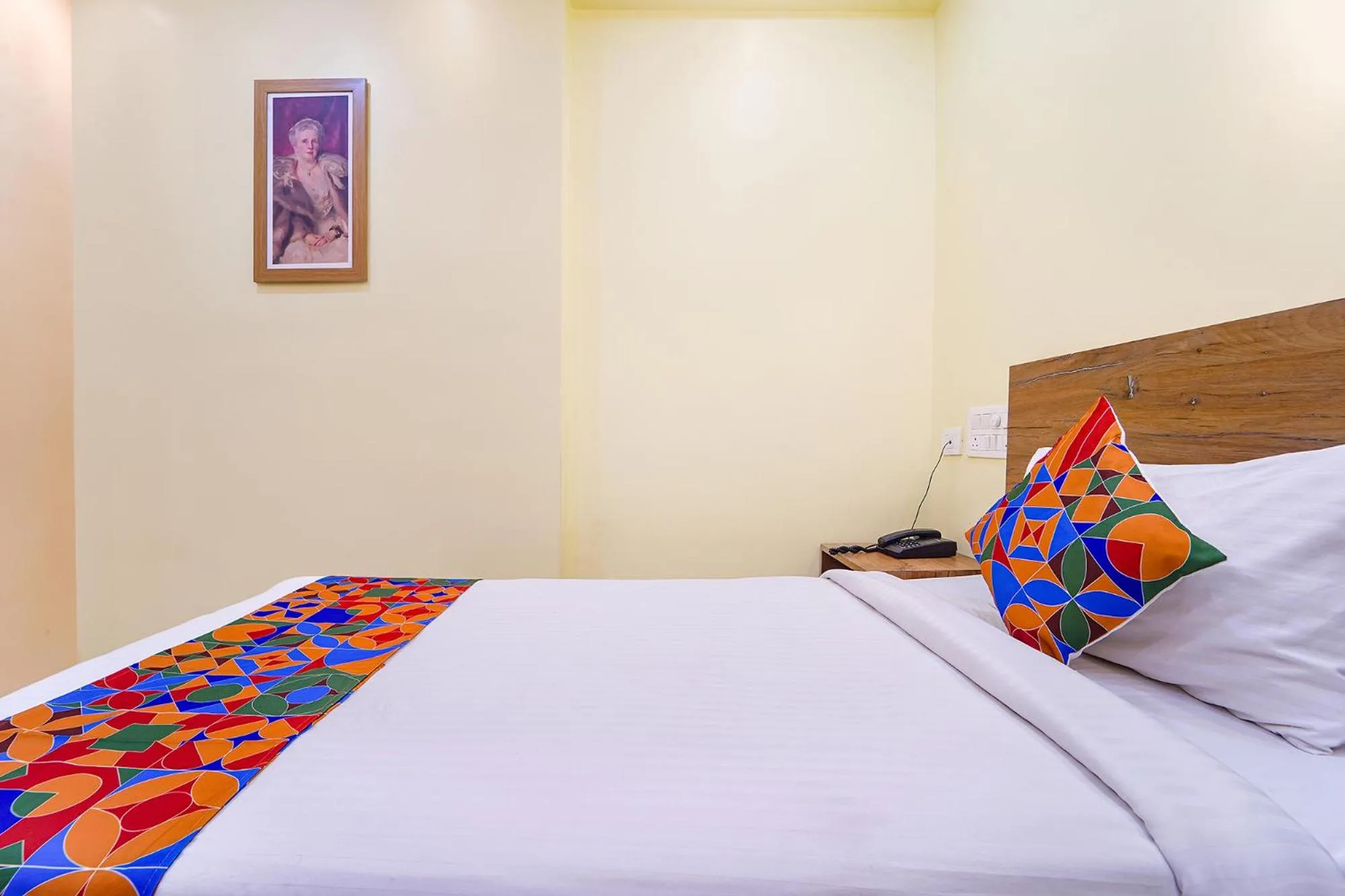 Bed in FabHotel INK - Nr Coimbatore North Railway Station