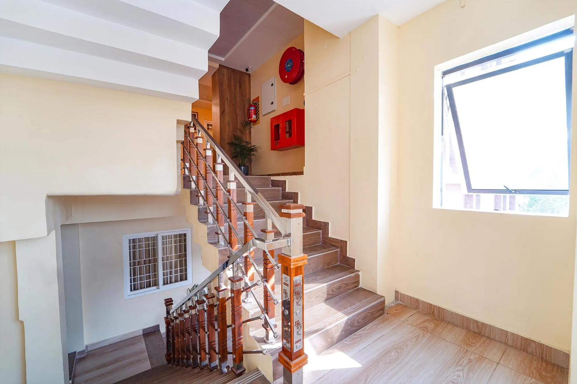 Lobby or reception in FabHotel INK - Nr Coimbatore North Railway Station