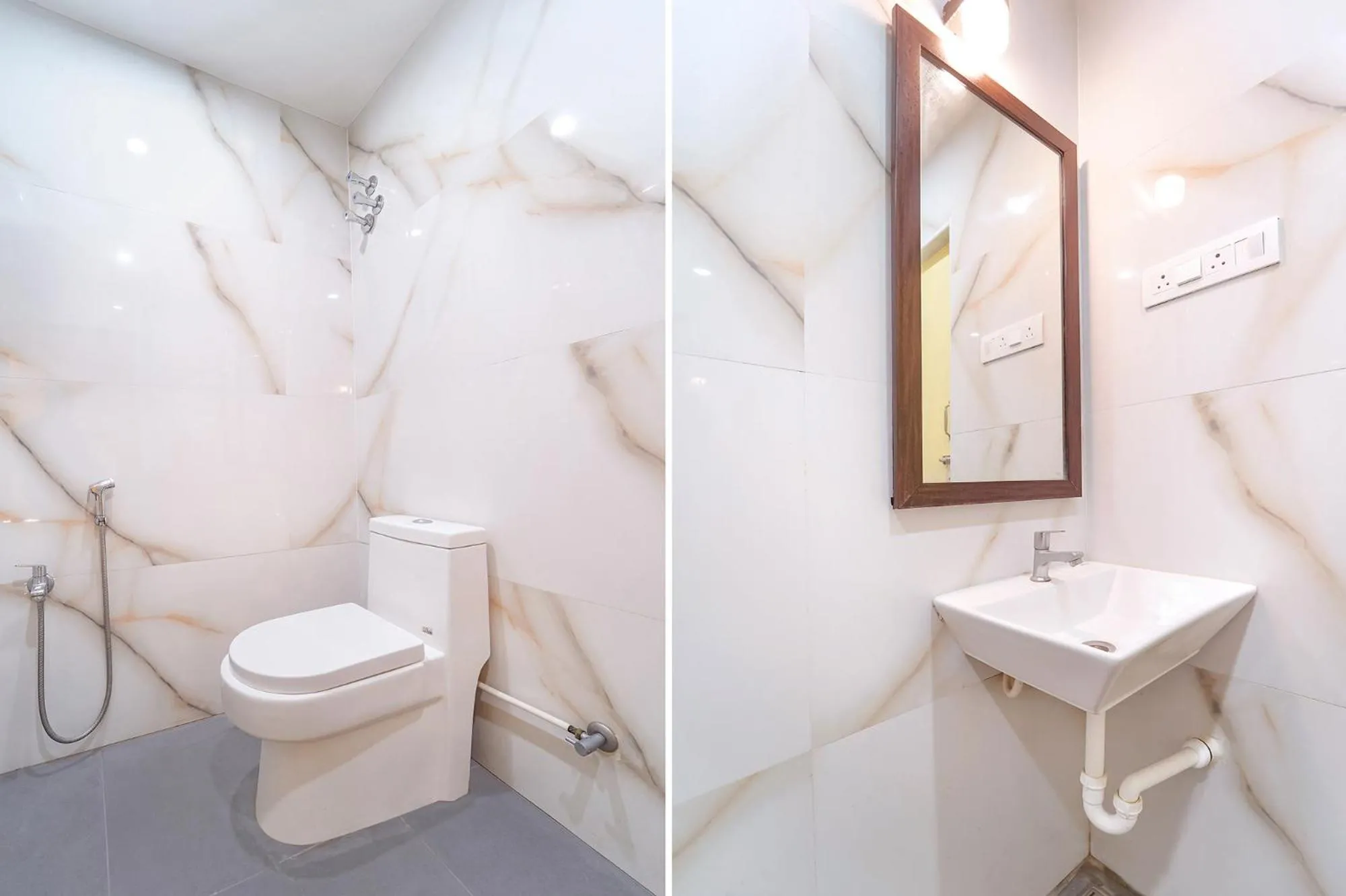 Bathroom in FabHotel INK - Nr Coimbatore North Railway Station