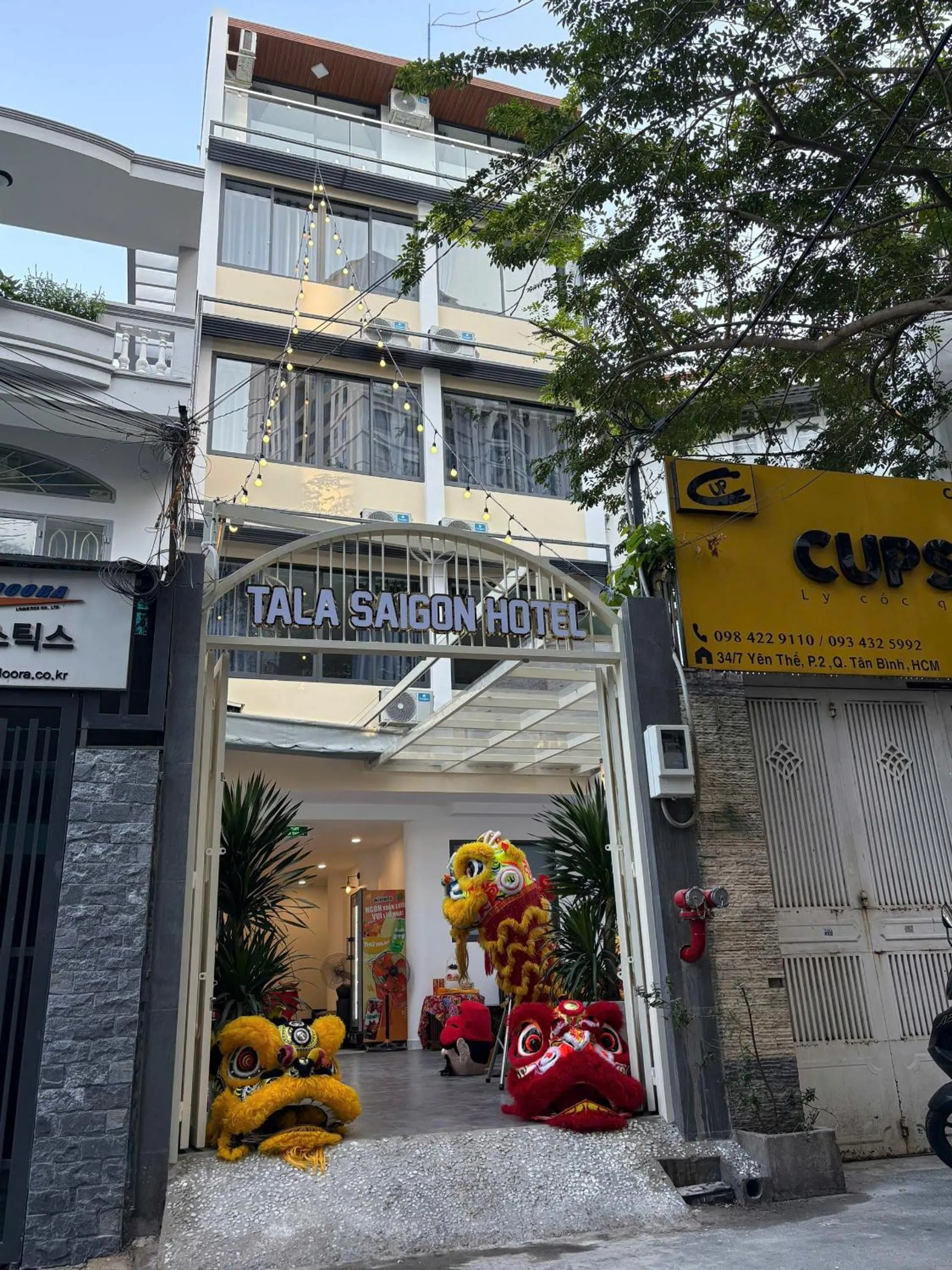 Property building in TalaSaiGon Hotel