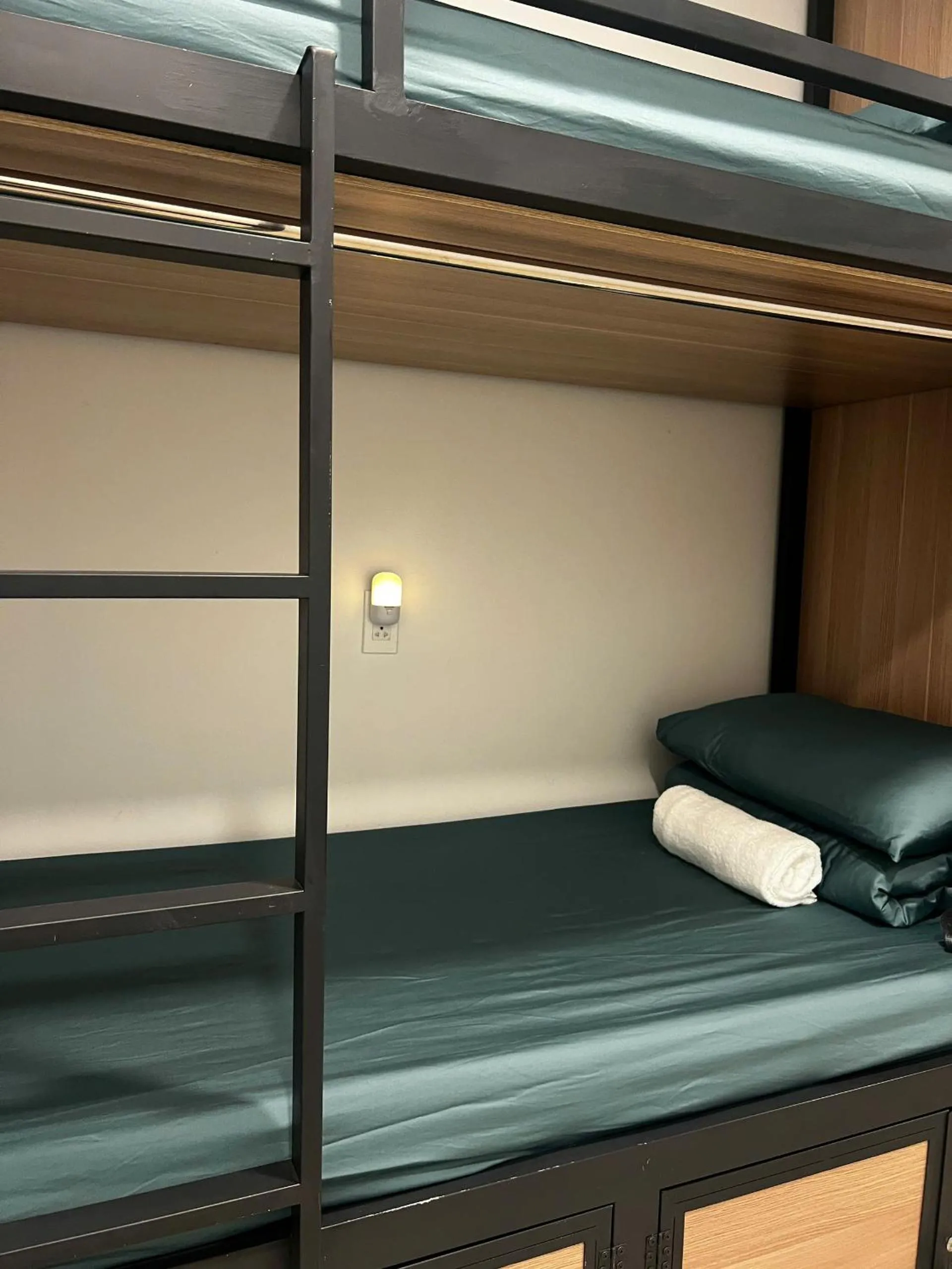 Bed in TalaSaiGon Hotel