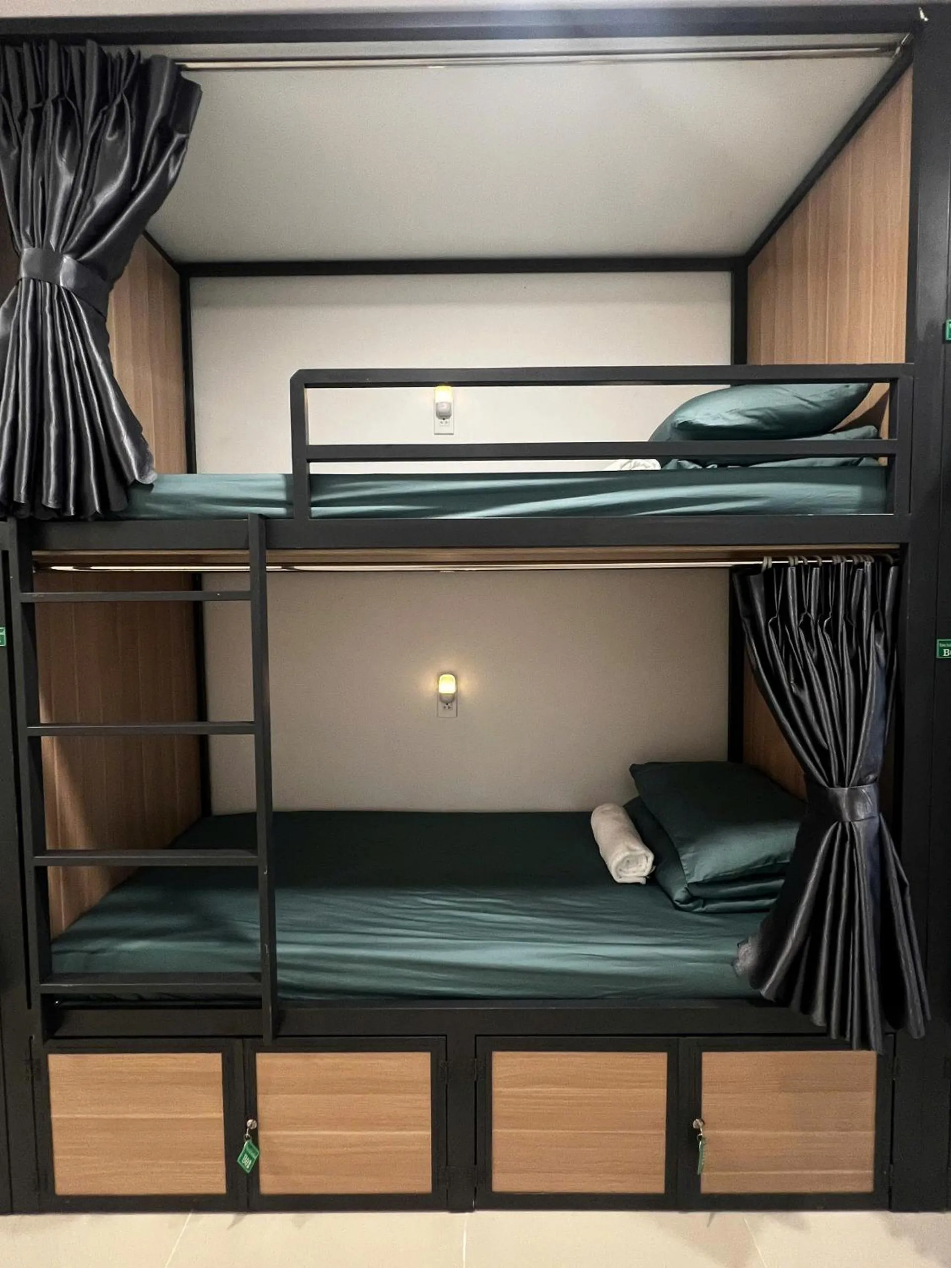 Bed in TalaSaiGon Hotel