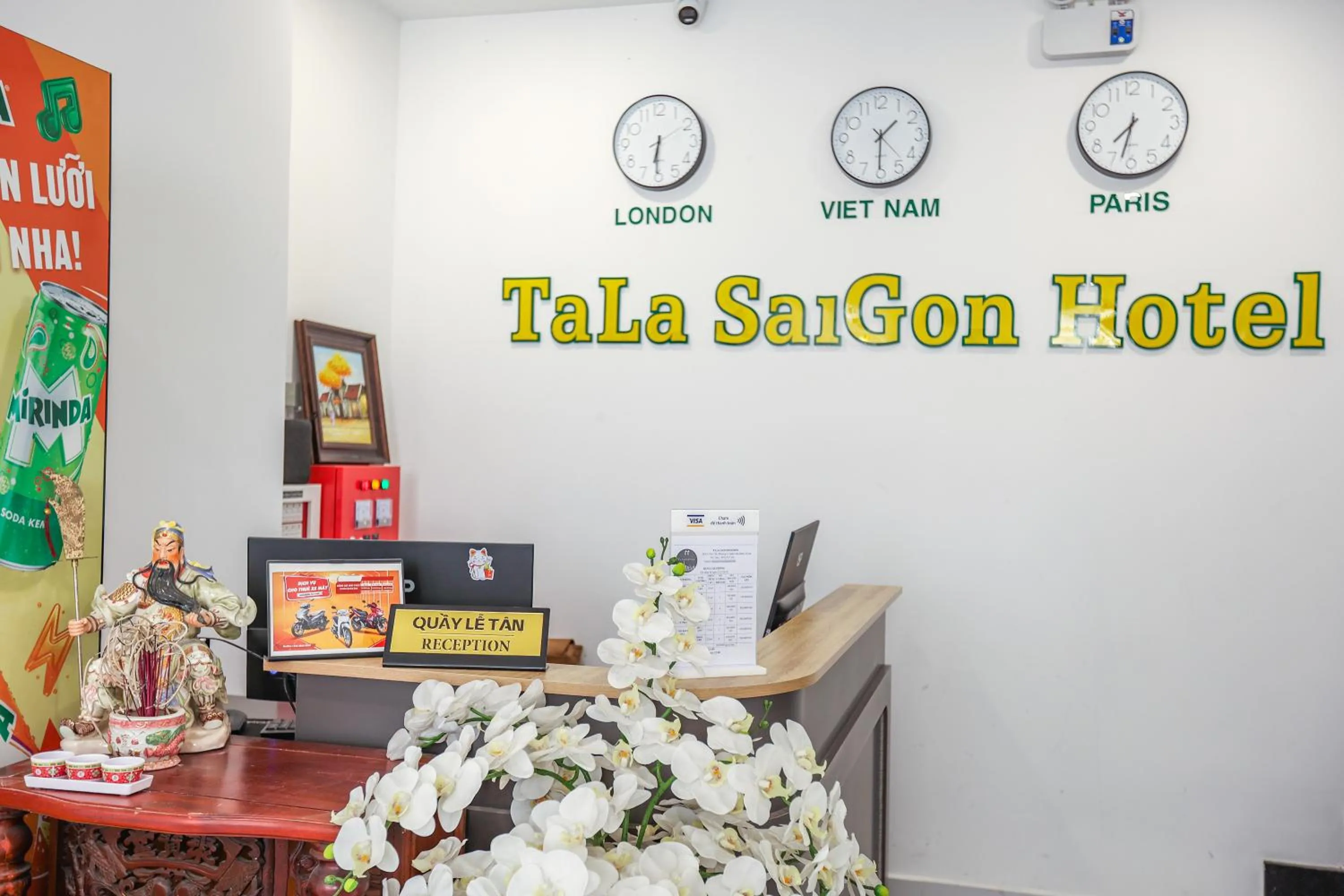 Property logo or sign in TalaSaiGon Hotel