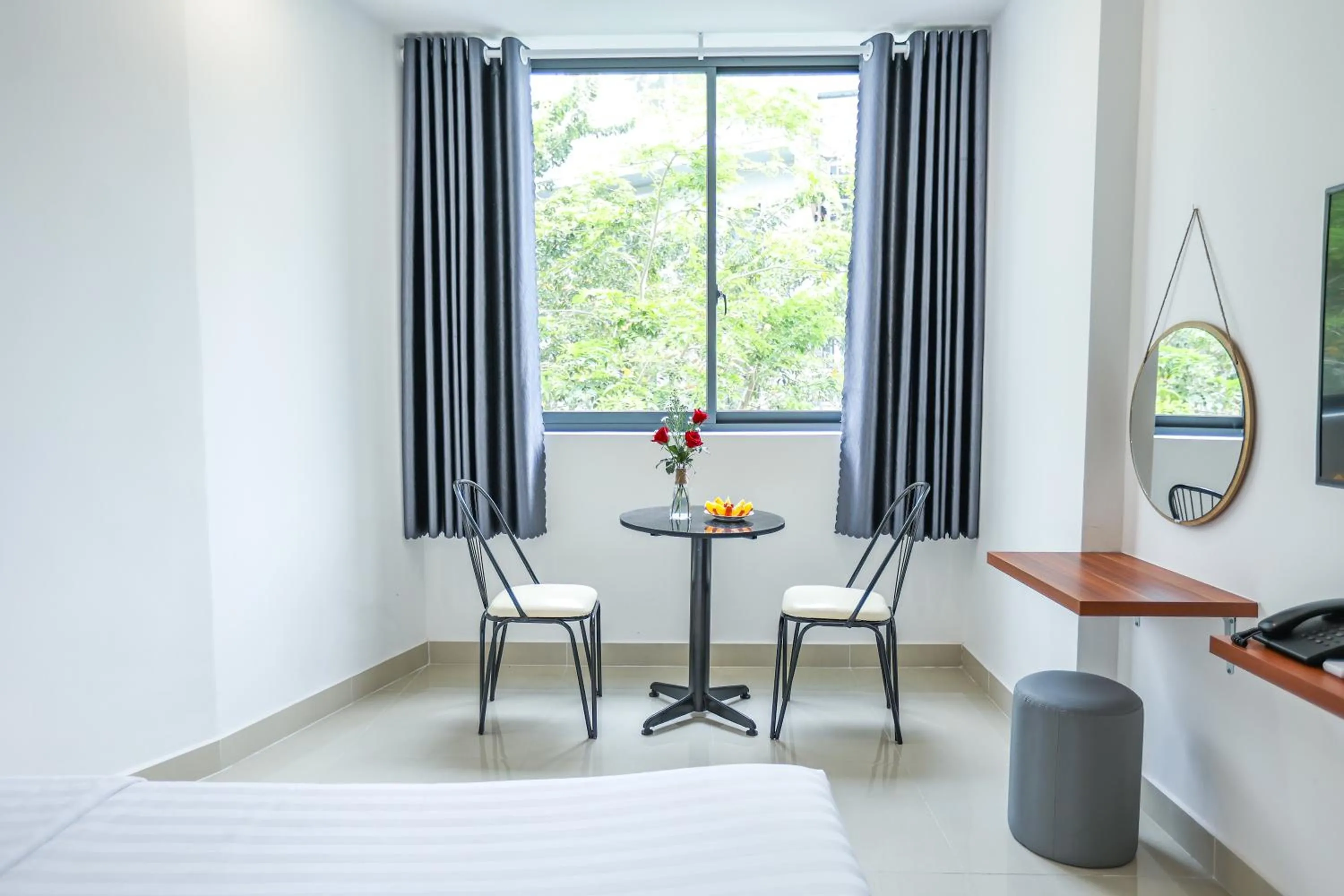 Bed in TalaSaiGon Hotel