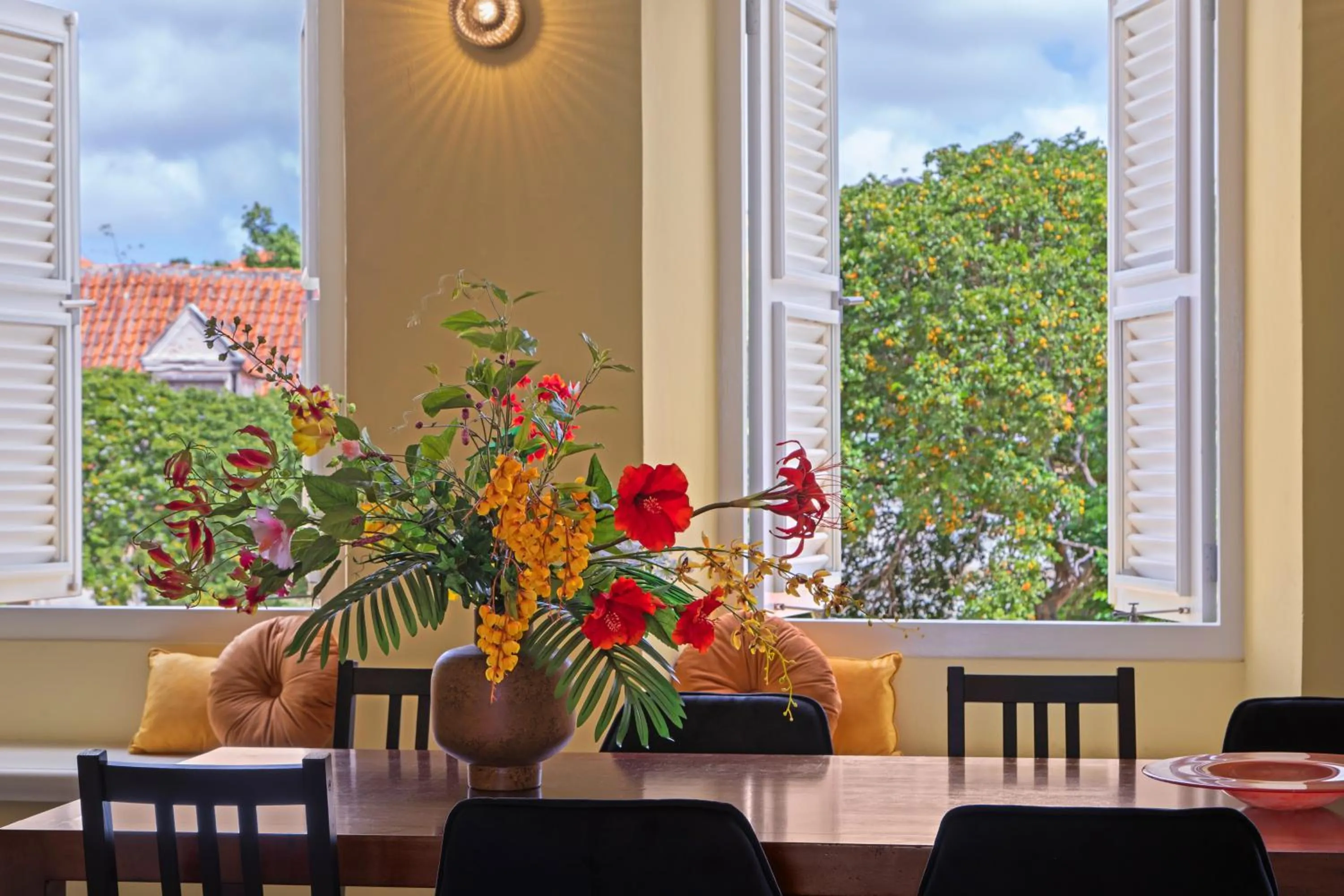Dining area in Drift Hotels
