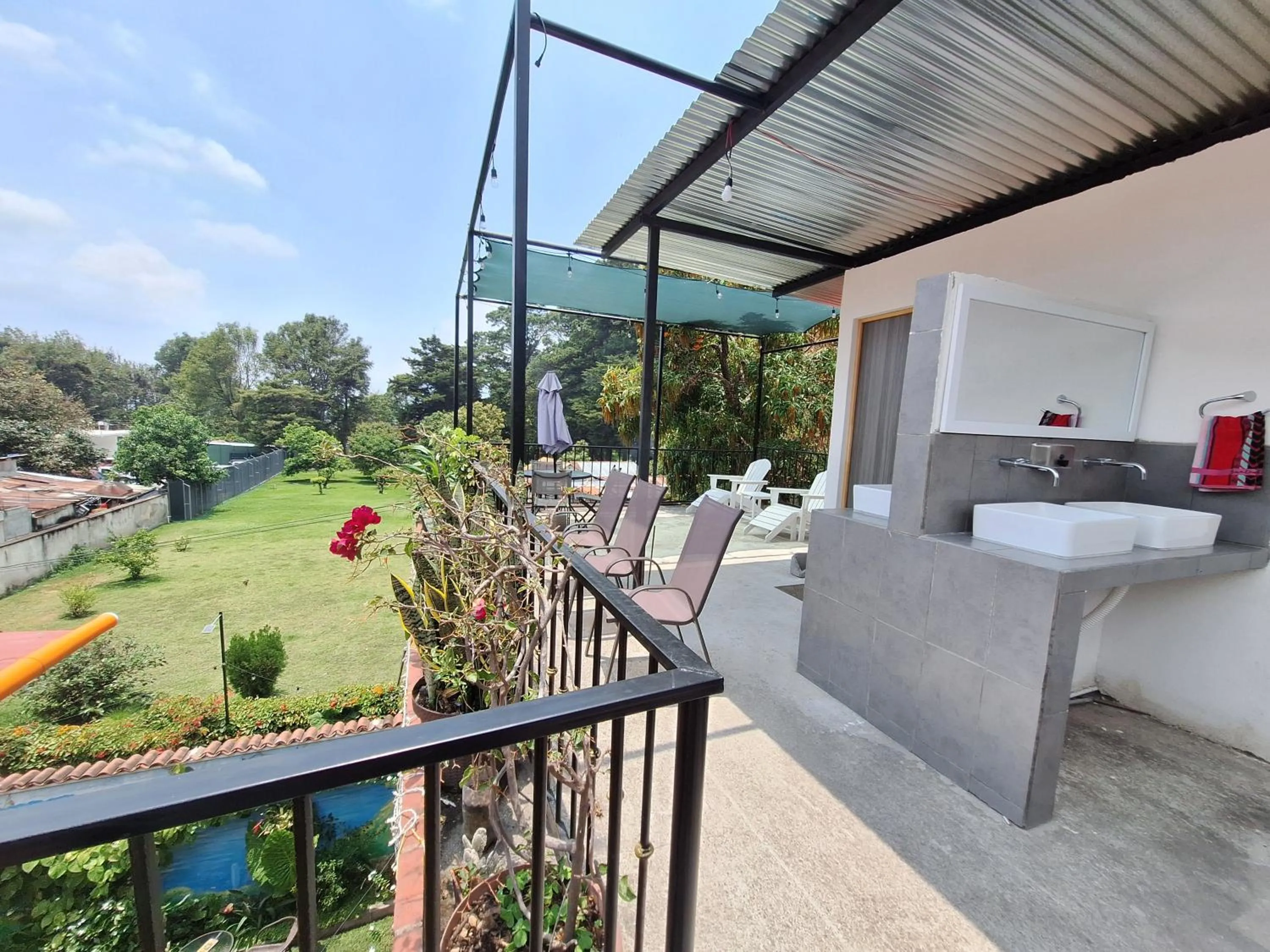 Balcony/Terrace in Hospedaje El Viajero